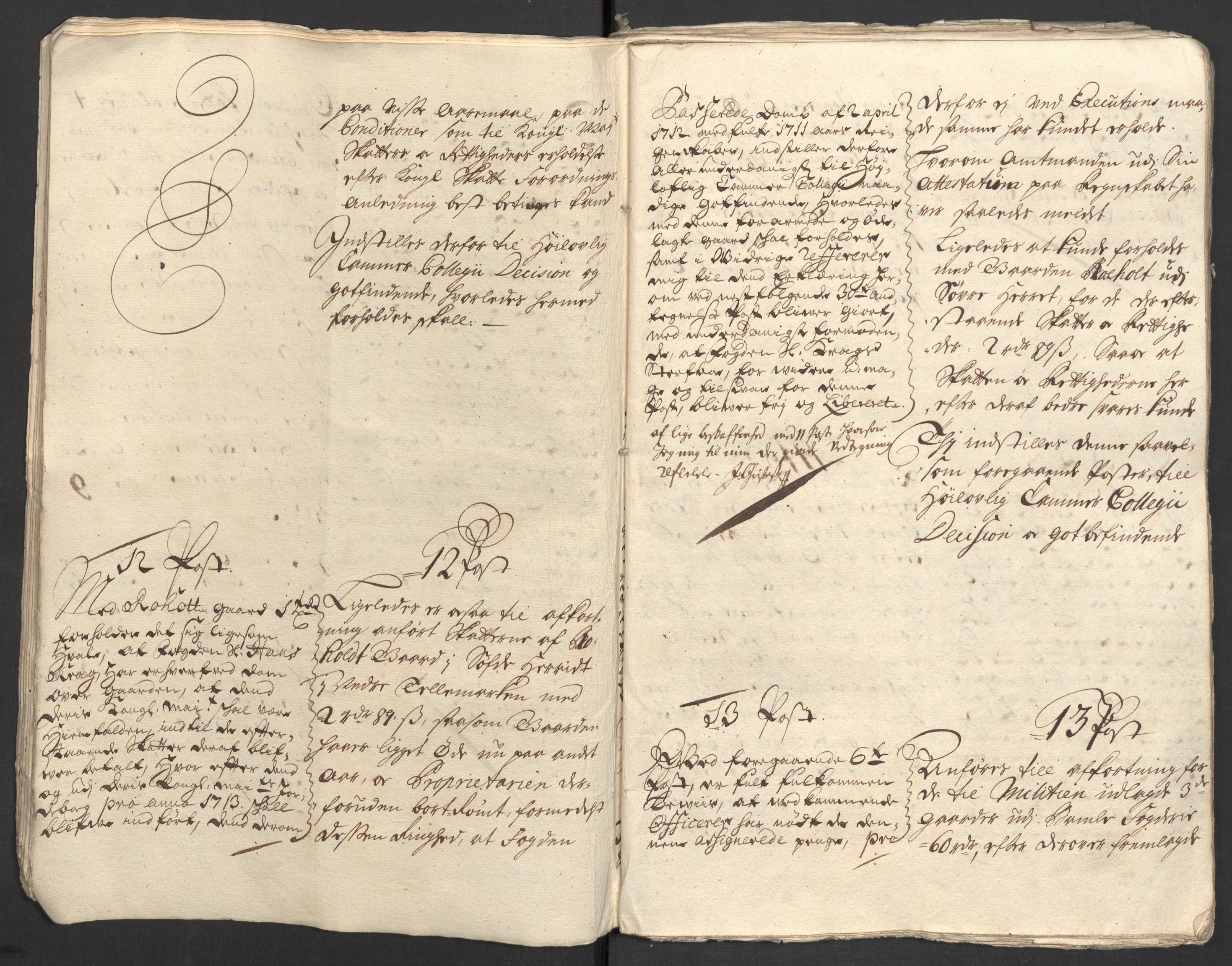 Rentekammeret inntil 1814, Reviderte regnskaper, Fogderegnskap, AV/RA-EA-4092/R36/L2122: Fogderegnskap Øvre og Nedre Telemark og Bamble, 1710-1711, p. 11