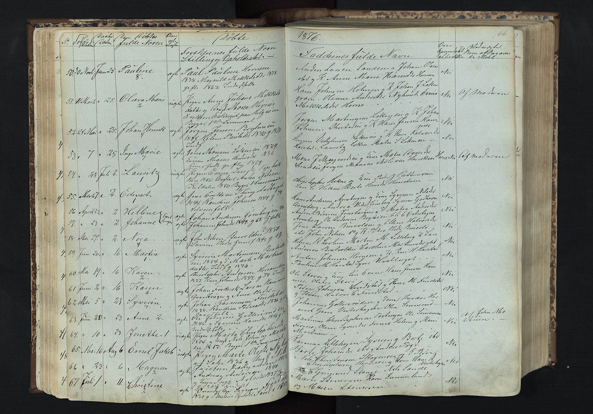 Romedal prestekontor, AV/SAH-PREST-004/L/L0011: Parish register (copy) no. 11, 1867-1895, p. 66