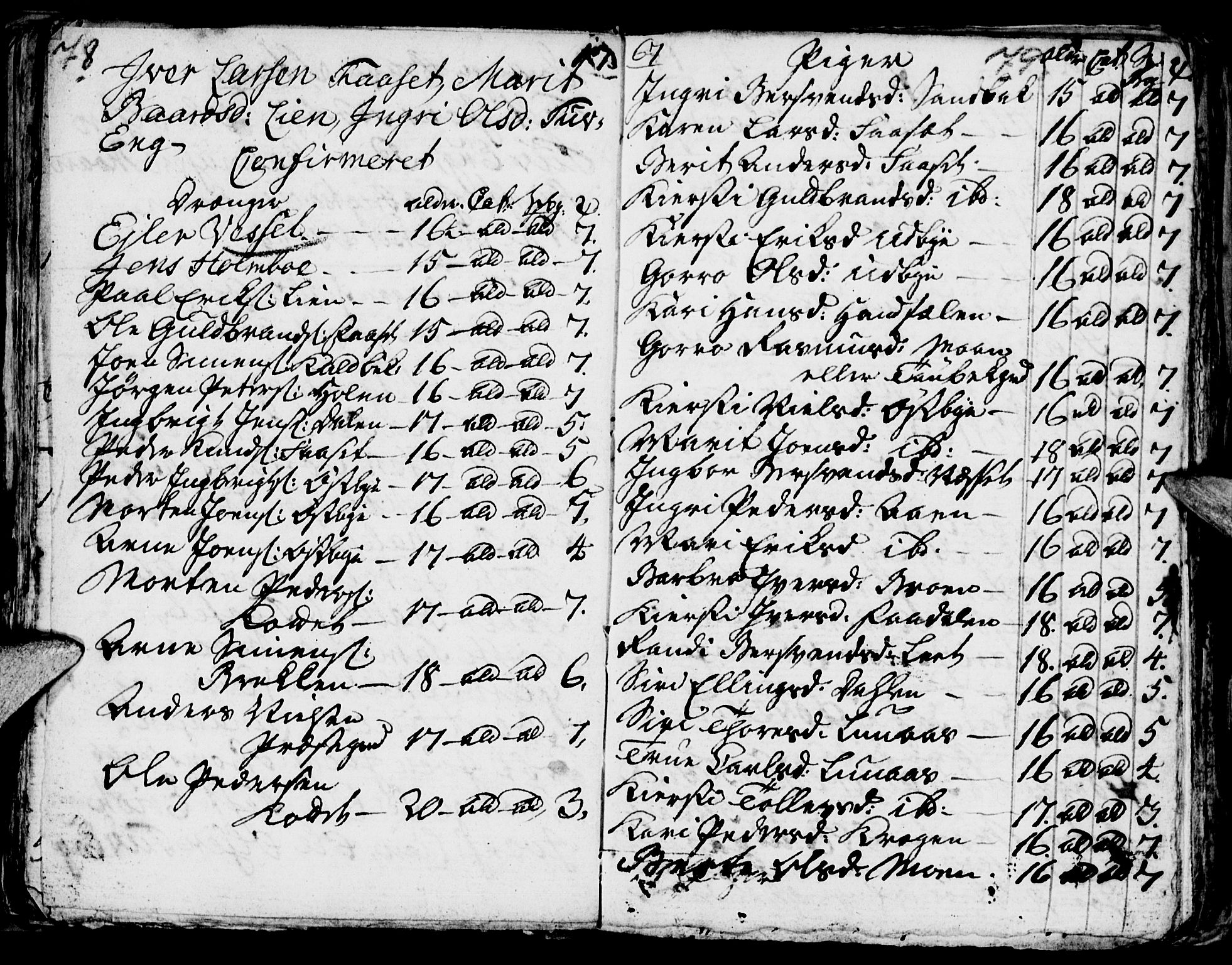 Tynset prestekontor, SAH/PREST-058/H/Ha/Haa/L0006: Parish register (official) no. 6, 1763-1779, p. 78-79