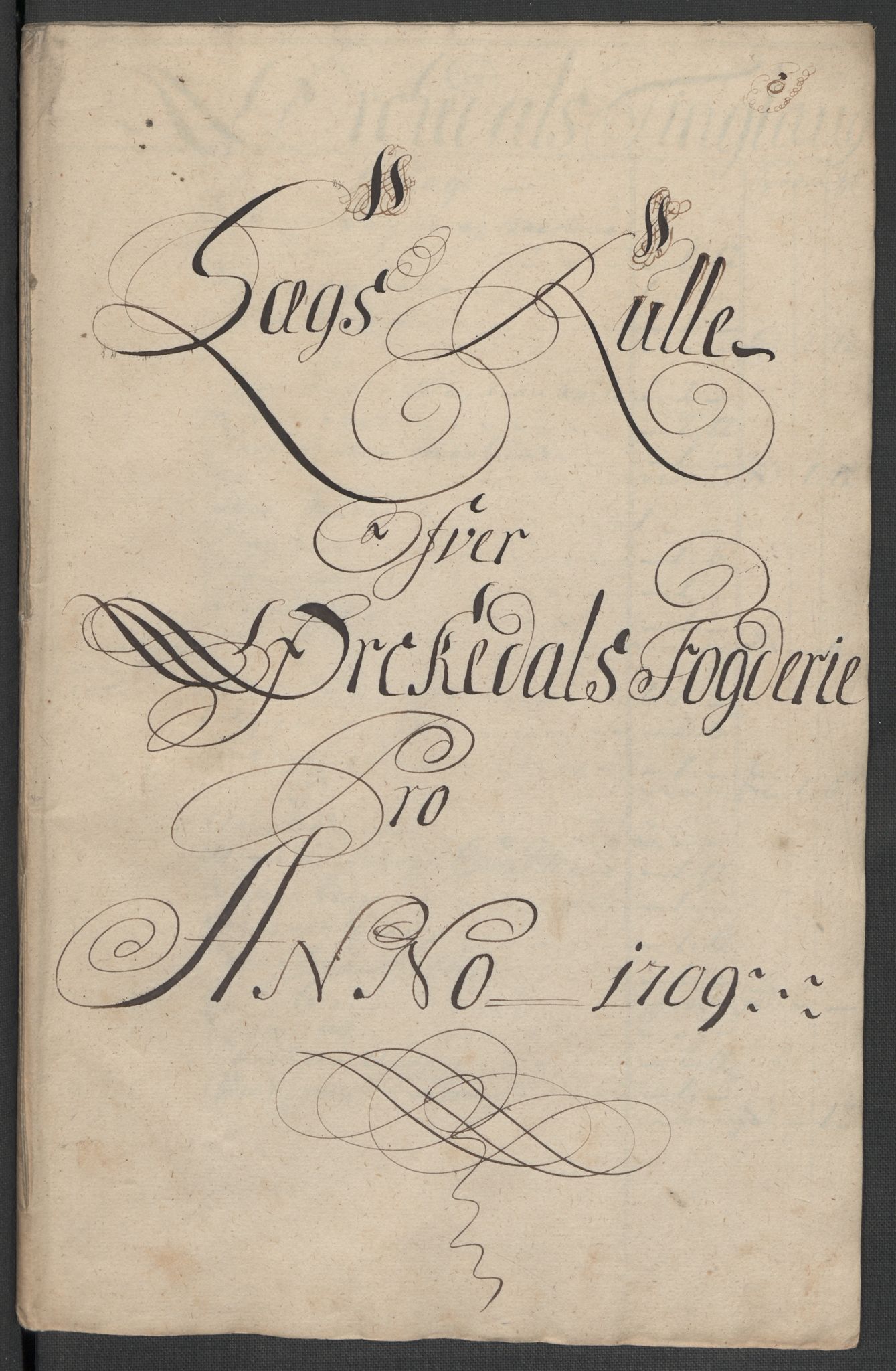 Rentekammeret inntil 1814, Reviderte regnskaper, Fogderegnskap, RA/EA-4092/R60/L3959: Fogderegnskap Orkdal og Gauldal, 1709, p. 96