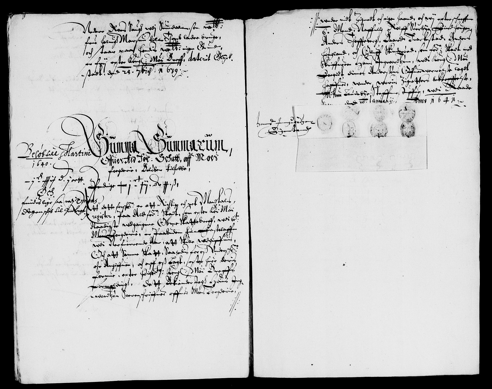 Rentekammeret inntil 1814, Reviderte regnskaper, Lensregnskaper, RA/EA-5023/R/Rb/Rba/L0153: Akershus len, 1640-1641