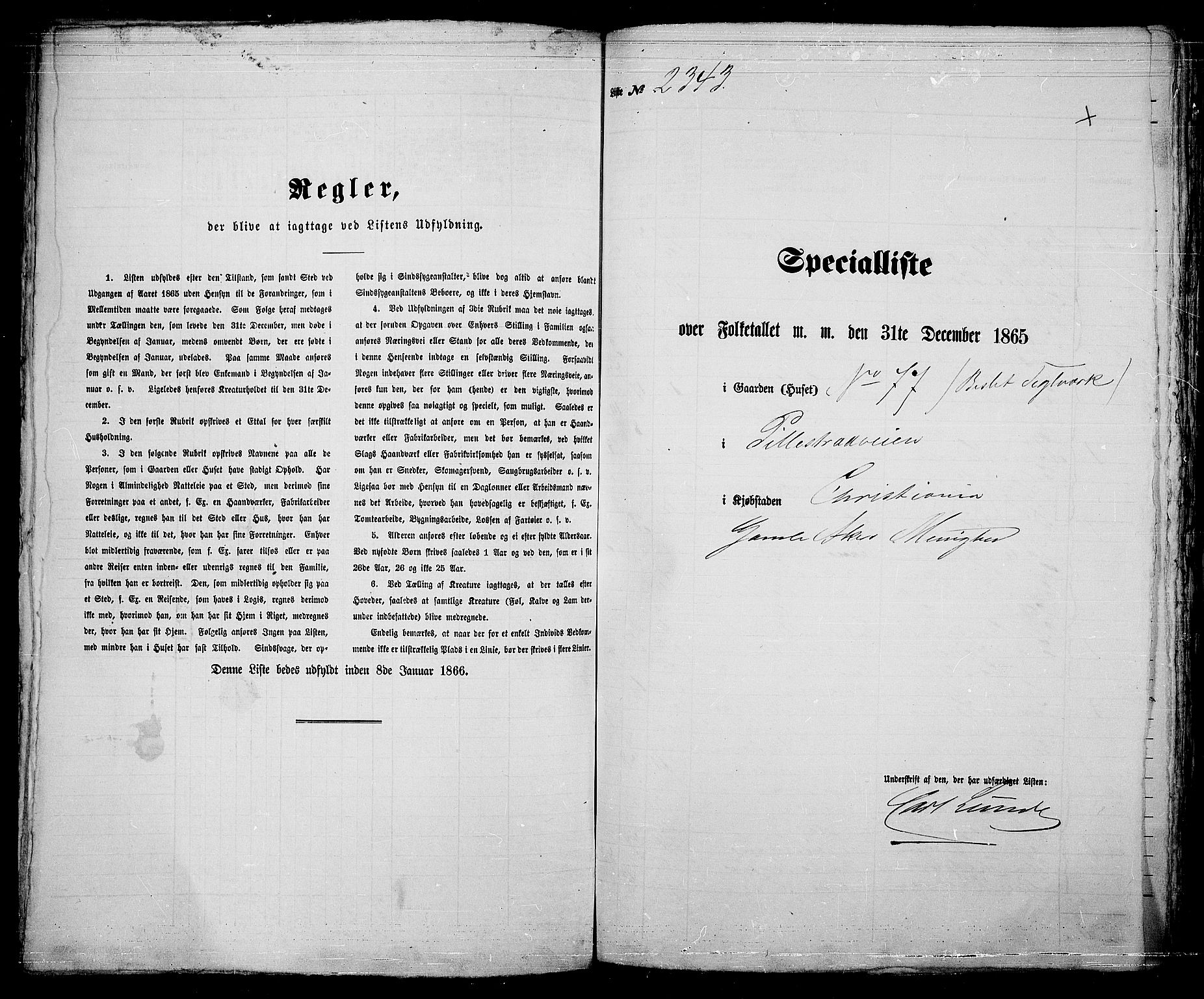 RA, 1865 census for Kristiania, 1865, p. 5217