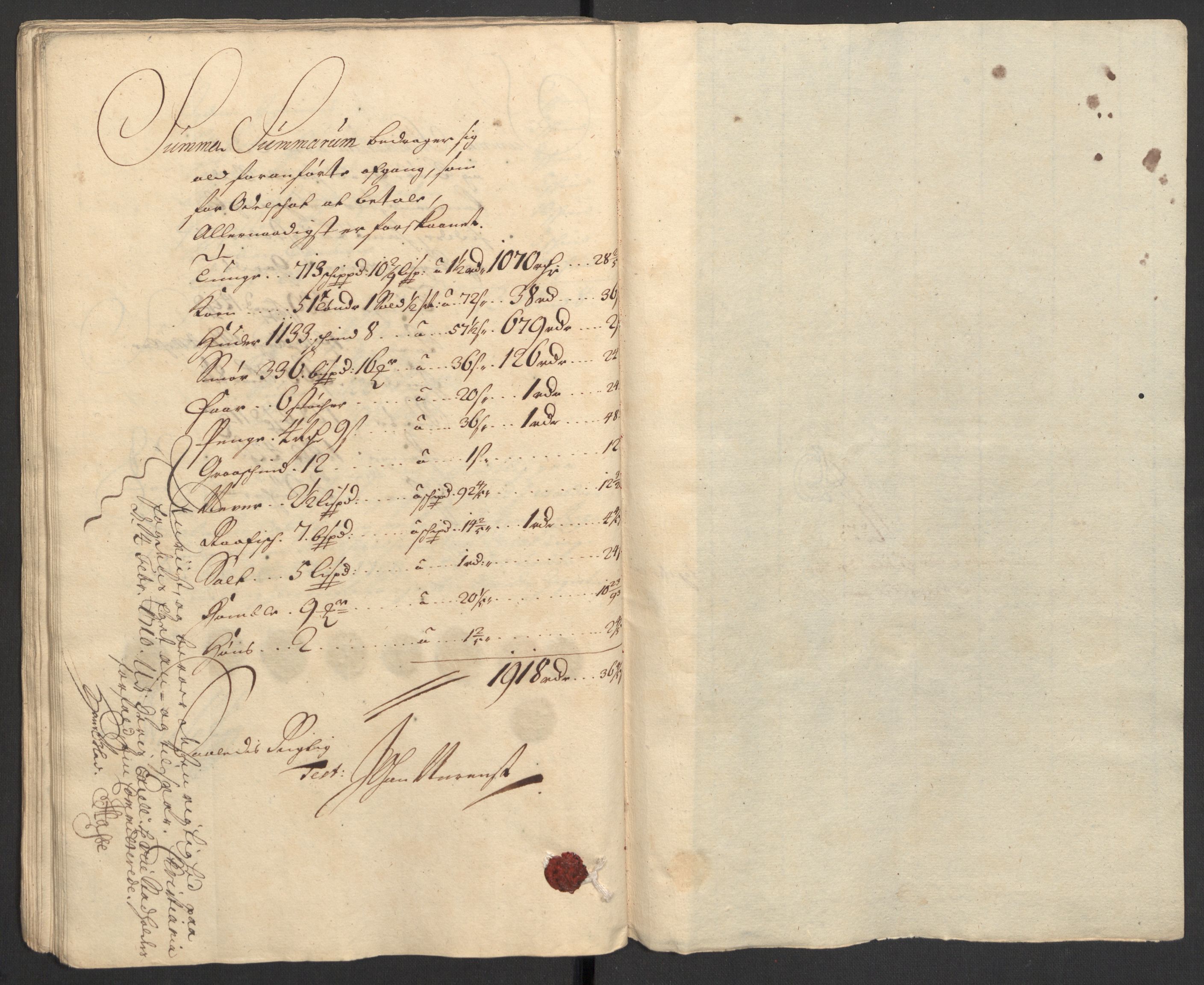 Rentekammeret inntil 1814, Reviderte regnskaper, Fogderegnskap, AV/RA-EA-4092/R18/L1306: Fogderegnskap Hadeland, Toten og Valdres, 1709, p. 383