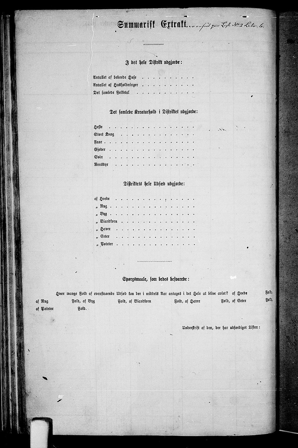 RA, 1865 census for Håland, 1865, p. 47