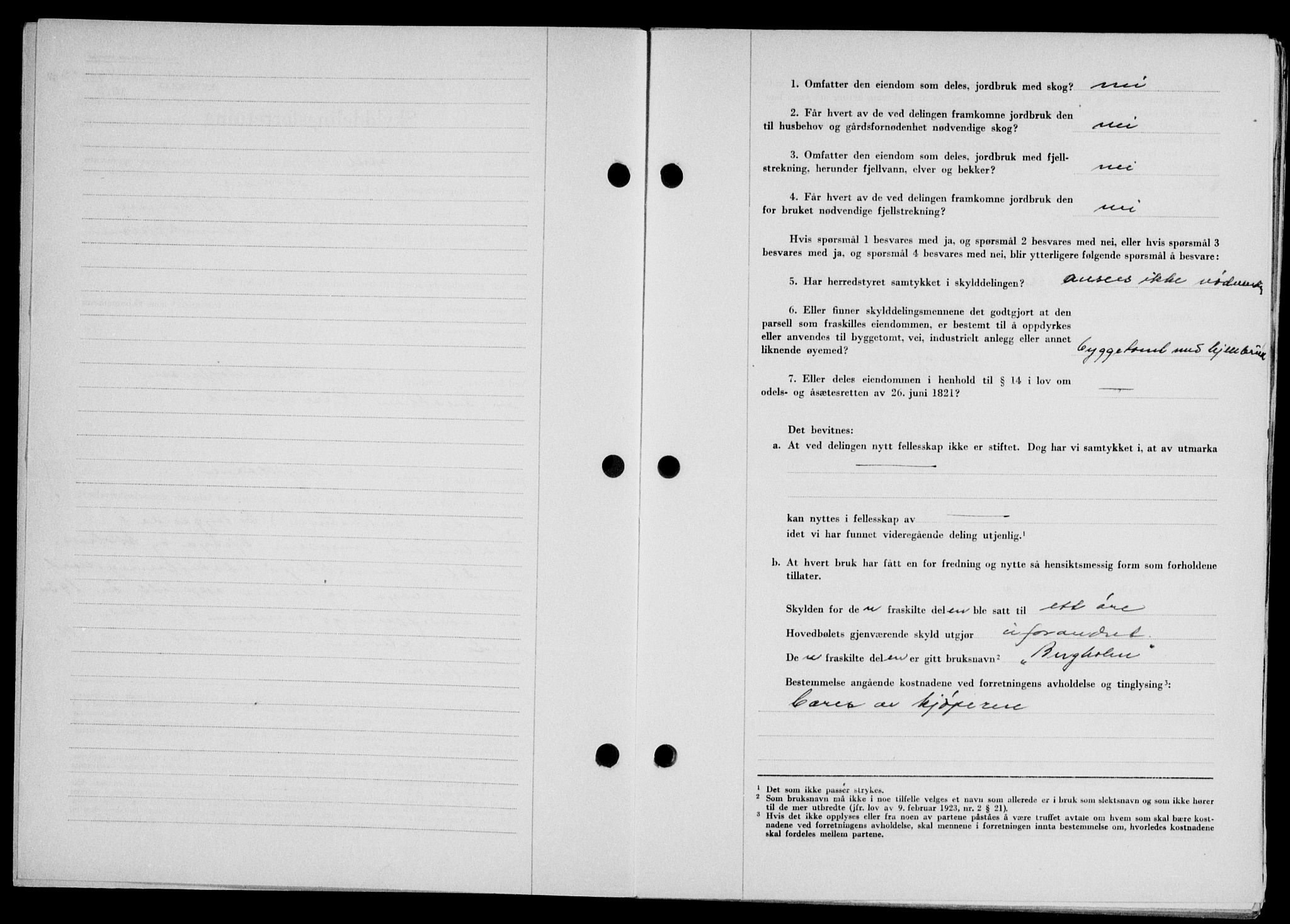 Lofoten sorenskriveri, SAT/A-0017/1/2/2C/L0016a: Mortgage book no. 16a, 1947-1947, Diary no: : 725/1947