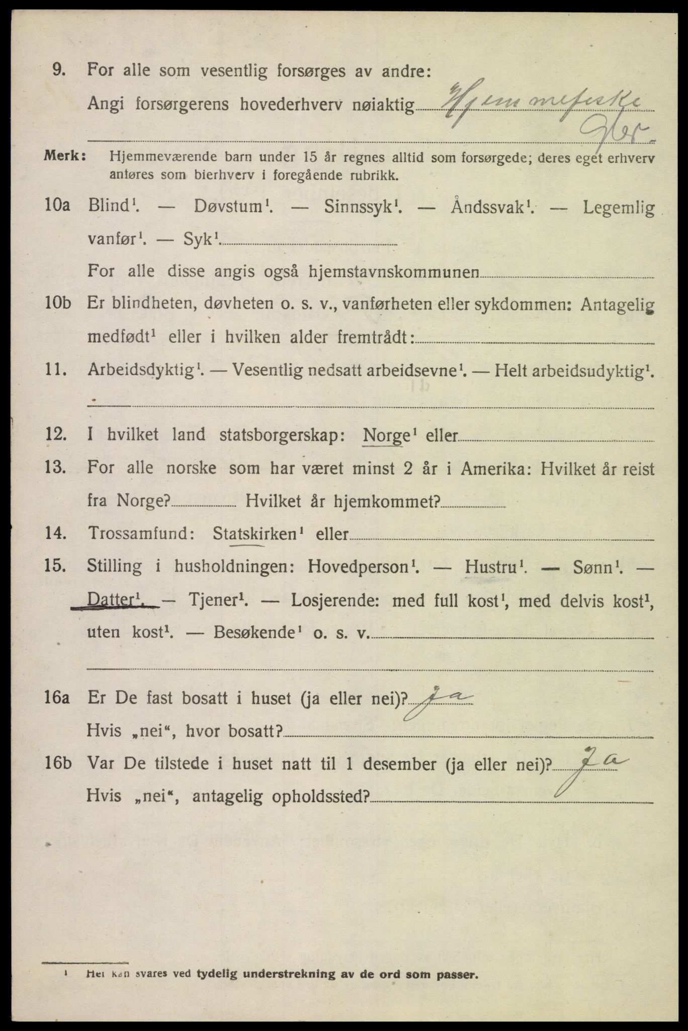 SAK, 1920 census for Halse og Harkmark, 1920, p. 2408