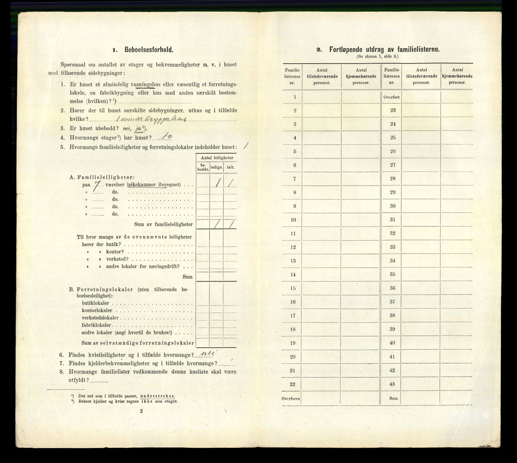 RA, 1910 census for Trondheim, 1910, p. 10336