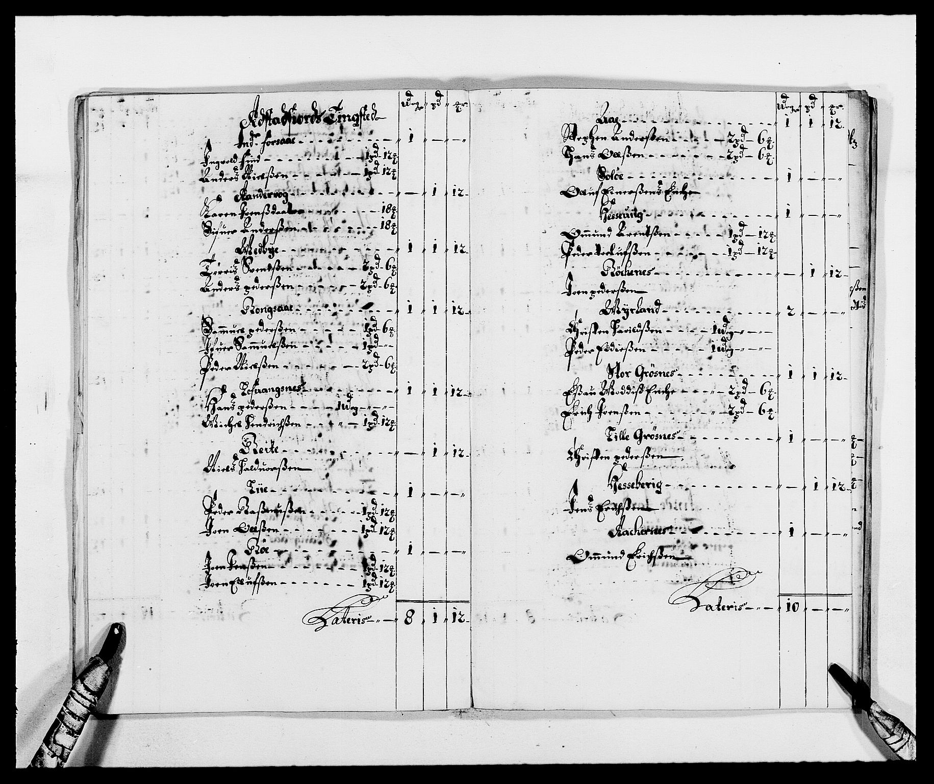 Rentekammeret inntil 1814, Reviderte regnskaper, Fogderegnskap, AV/RA-EA-4092/R68/L4752: Fogderegnskap Senja og Troms, 1691-1693, p. 385