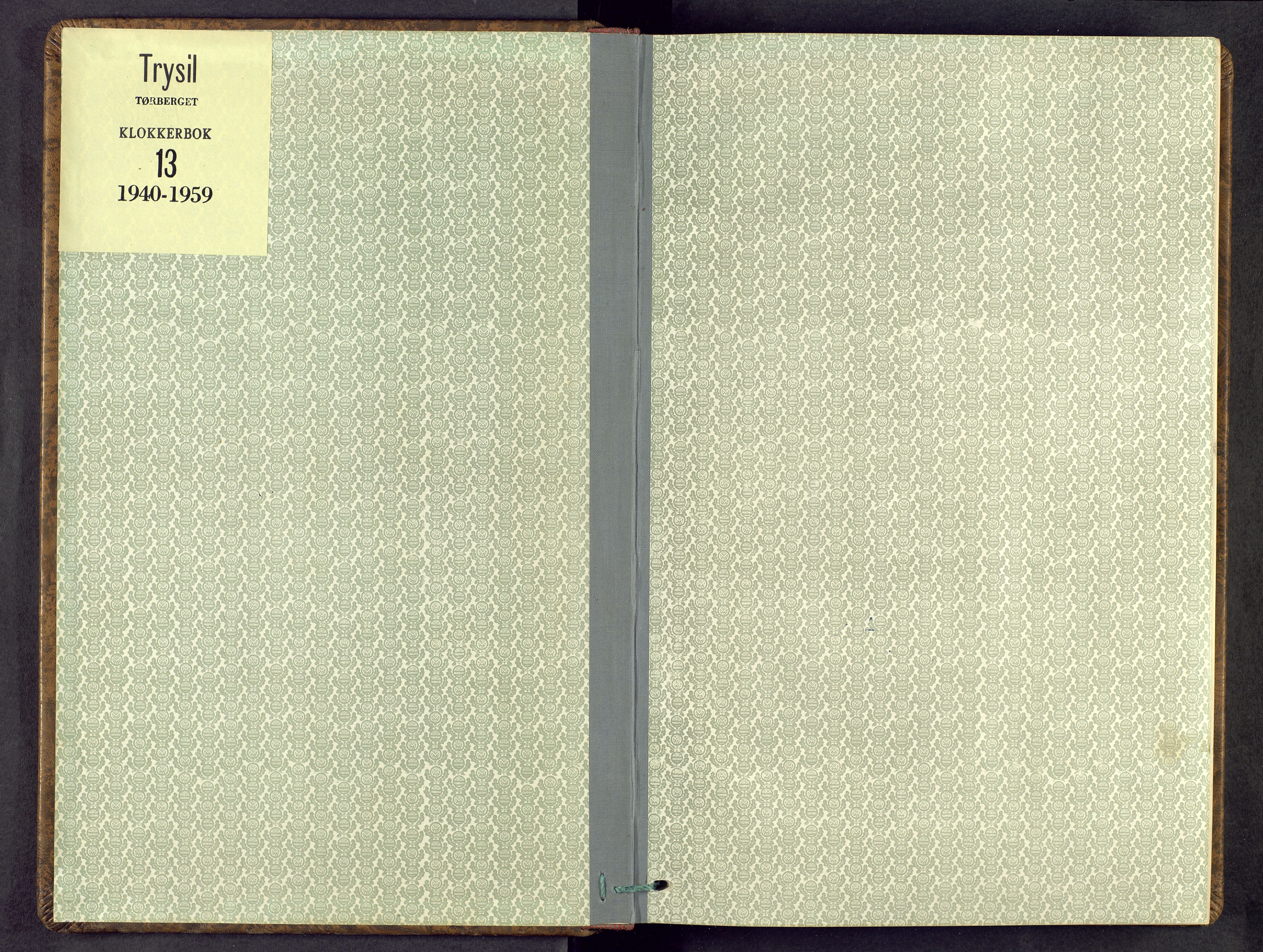 Trysil prestekontor, SAH/PREST-046/H/Ha/Hab/L0013: Parish register (copy) no. 13, 1940-1959