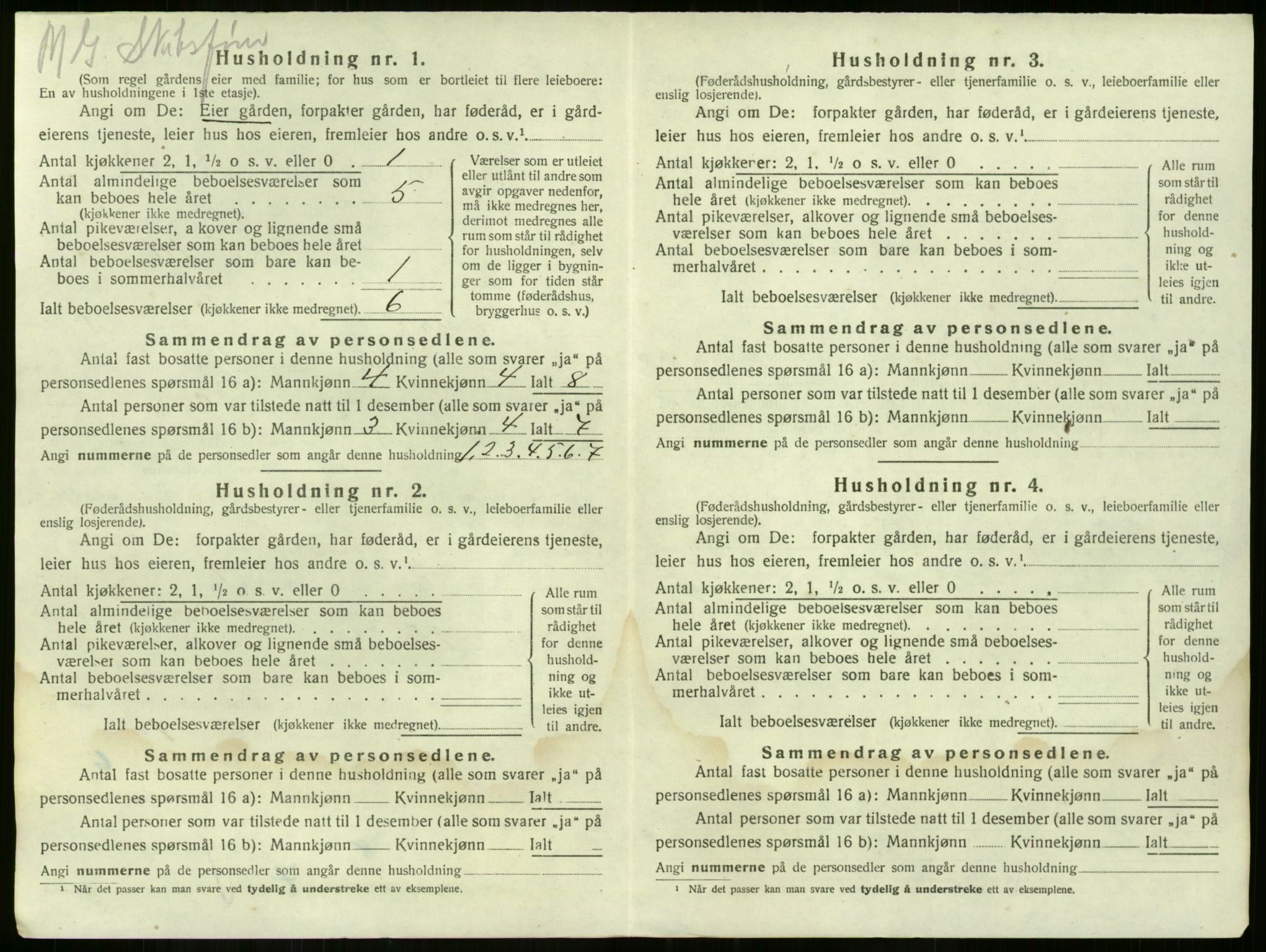 SAKO, 1920 census for Nøtterøy, 1920, p. 2206