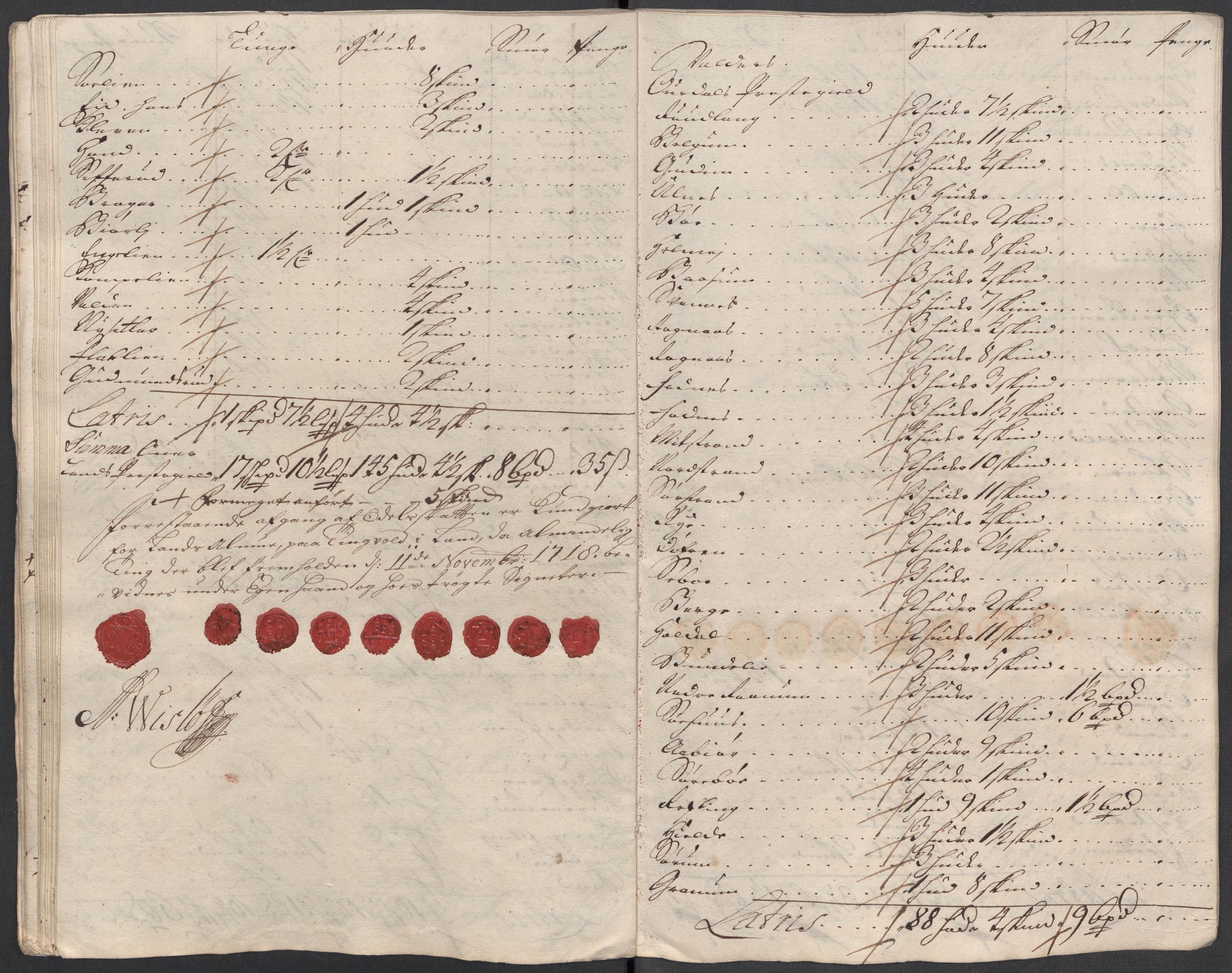 Rentekammeret inntil 1814, Reviderte regnskaper, Fogderegnskap, AV/RA-EA-4092/R18/L1320: Fogderegnskap Hadeland, Toten og Valdres, 1718, p. 178