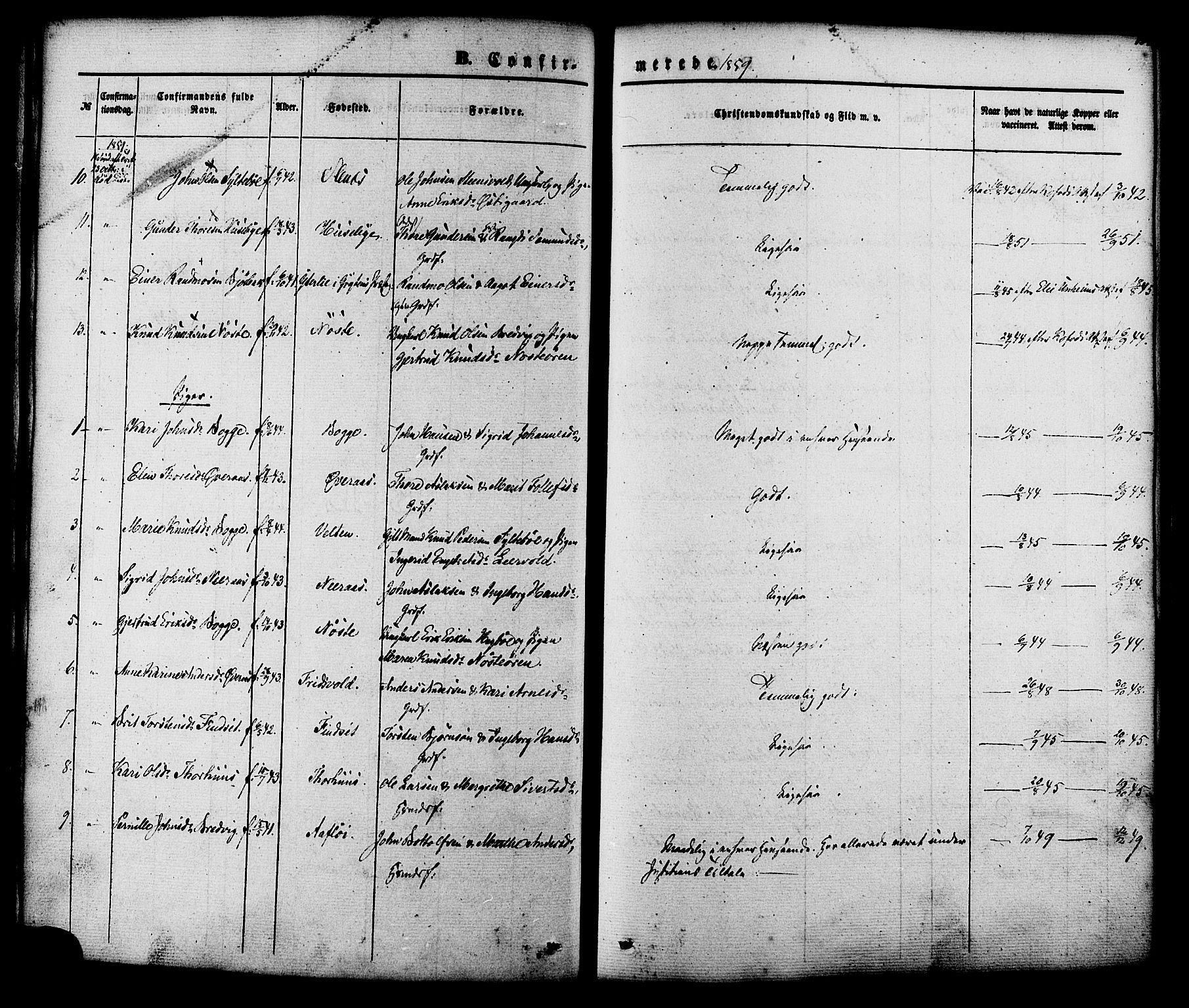 Ministerialprotokoller, klokkerbøker og fødselsregistre - Møre og Romsdal, AV/SAT-A-1454/552/L0637: Parish register (official) no. 552A01, 1845-1879, p. 154