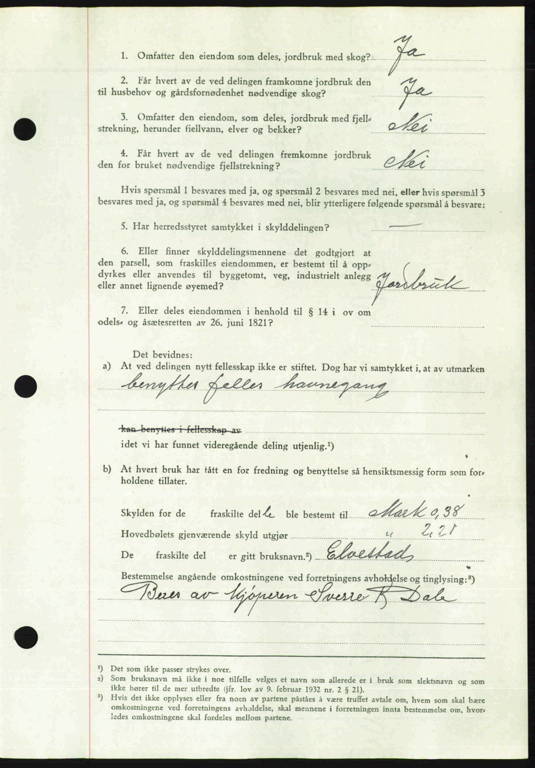 Romsdal sorenskriveri, AV/SAT-A-4149/1/2/2C: Mortgage book no. A23, 1947-1947, Diary no: : 1331/1947