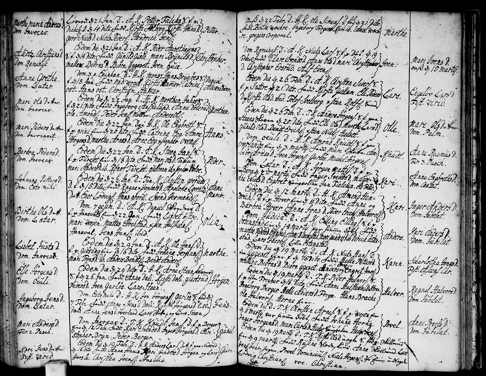 Asker prestekontor Kirkebøker, SAO/A-10256a/F/Fa/L0001: Parish register (official) no. I 1, 1726-1744, p. 70