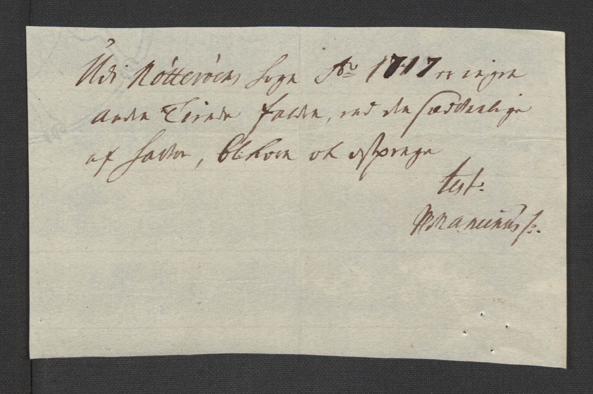 Rentekammeret inntil 1814, Reviderte regnskaper, Fogderegnskap, AV/RA-EA-4092/R32/L1881: Fogderegnskap Jarlsberg grevskap, 1717, p. 137