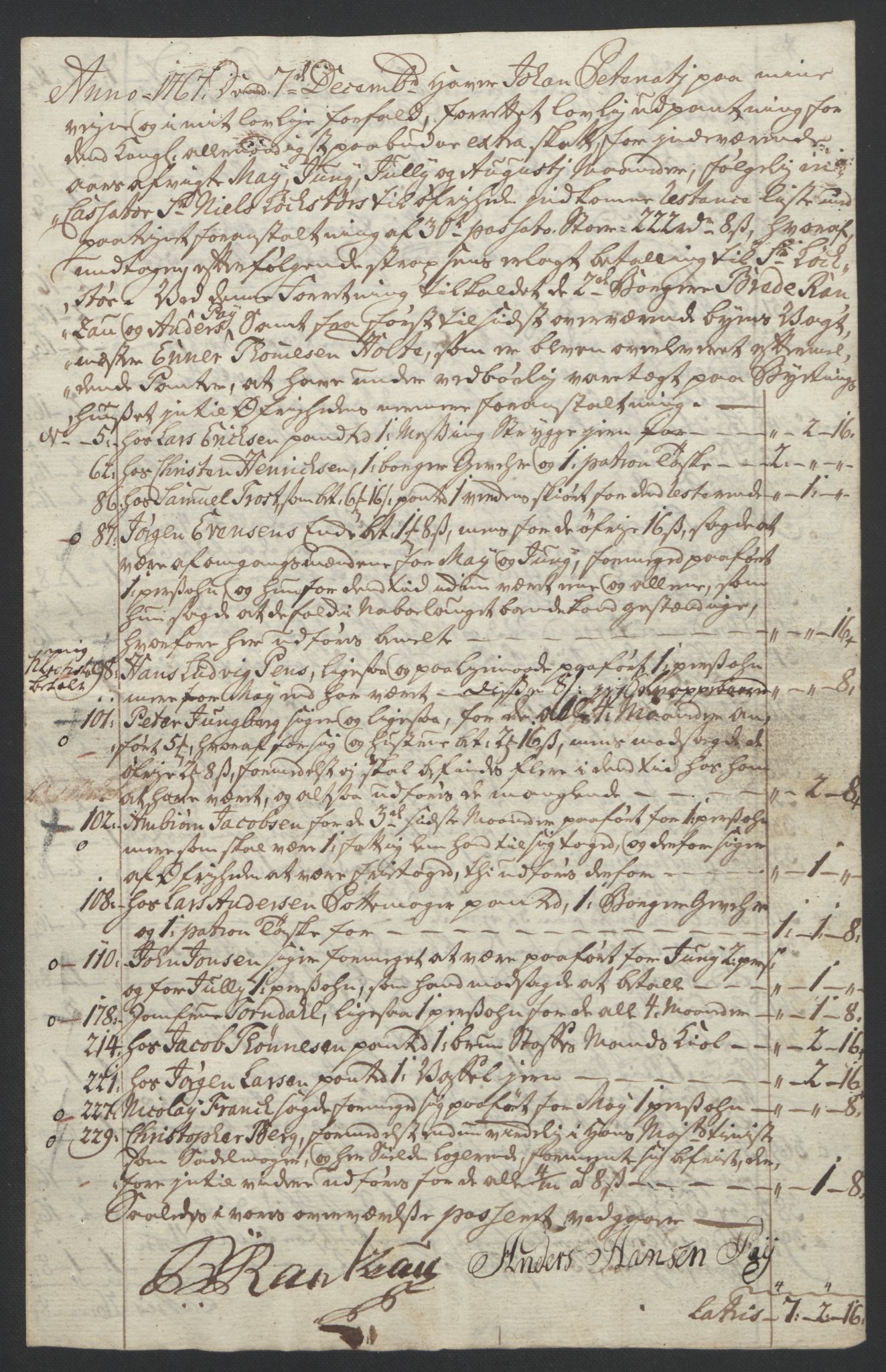 Rentekammeret inntil 1814, Reviderte regnskaper, Byregnskaper, AV/RA-EA-4066/R/Rf/L0119/0001: [F2] Kontribusjonsregnskap / Ekstraskatt, 1762-1767, p. 438