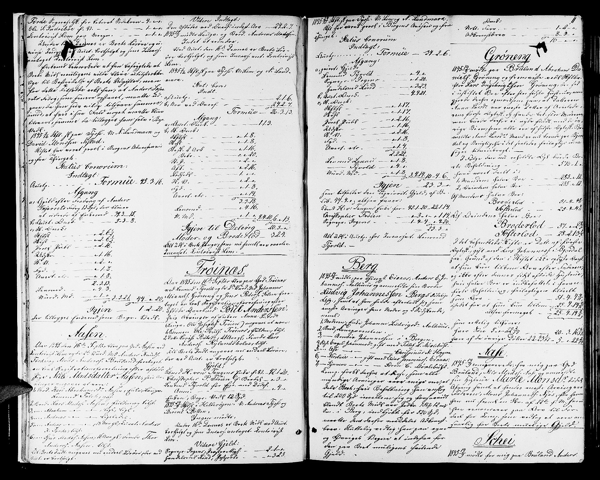 Sunnfjord tingrett, AV/SAB-A-3201/1/H/Ha/Had/L0020: Skifteprotokioll, 1845-1853, p. 10b-11a