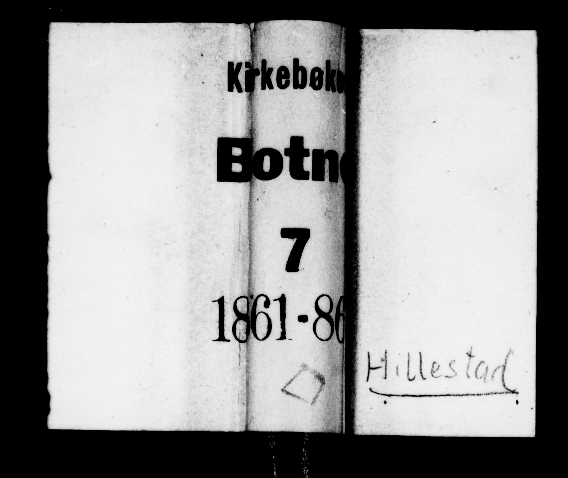 Botne kirkebøker, SAKO/A-340/G/Gb/L0002: Parish register (copy) no. II 2, 1861-1886