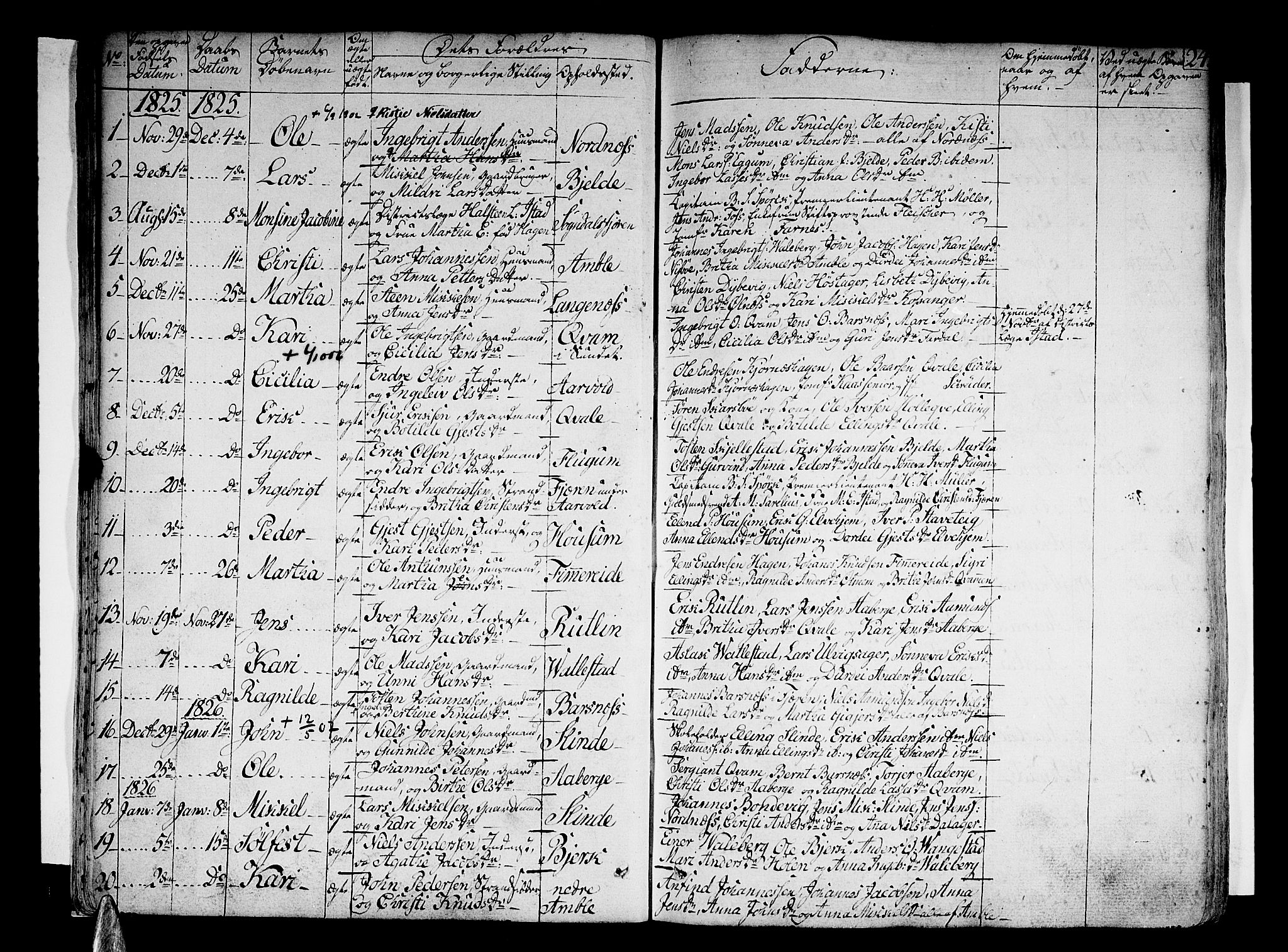 Sogndal sokneprestembete, SAB/A-81301/H/Haa/Haaa/L0010: Parish register (official) no. A 10, 1821-1838, p. 24