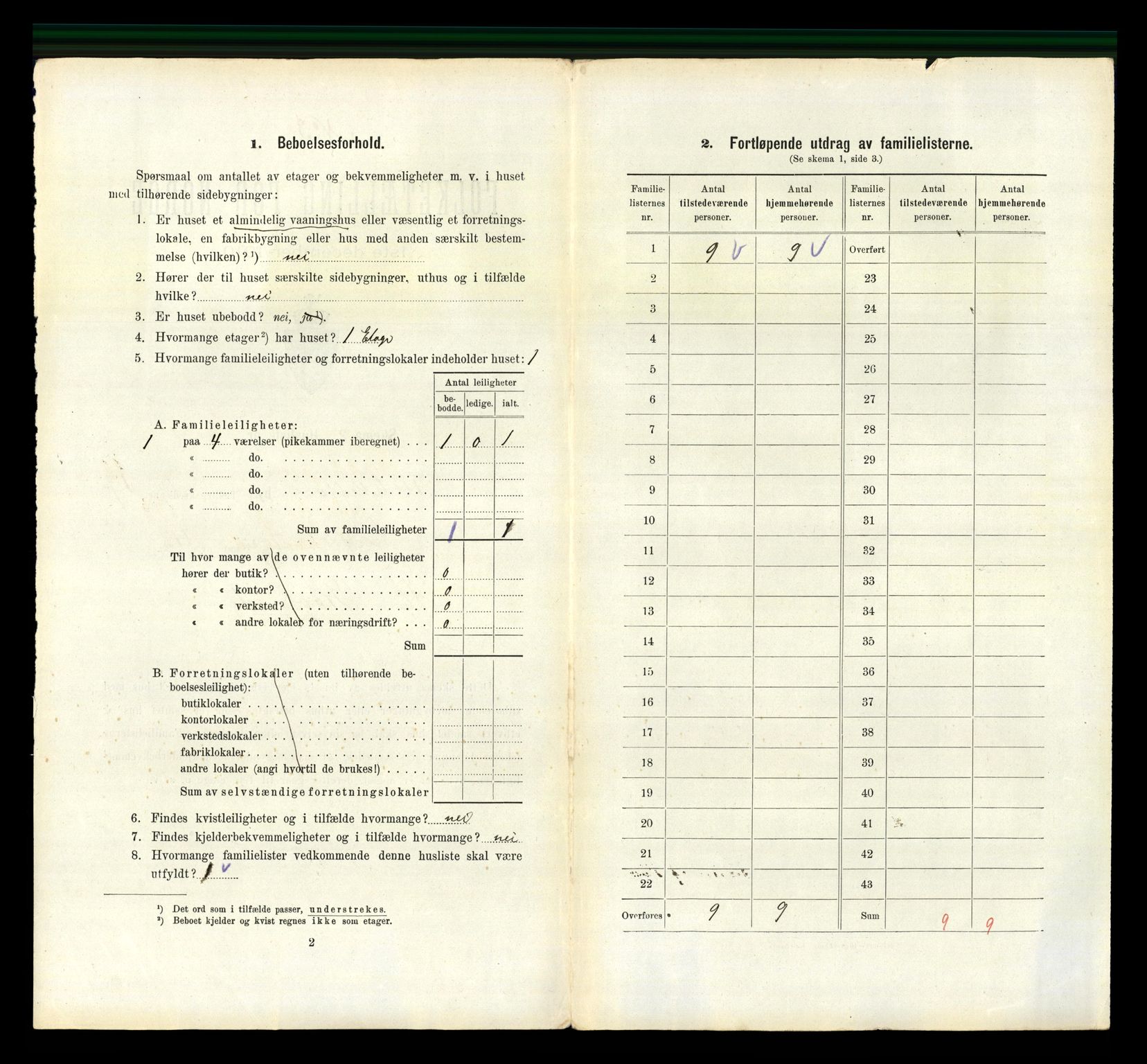 RA, 1910 census for Flekkefjord, 1910, p. 1417