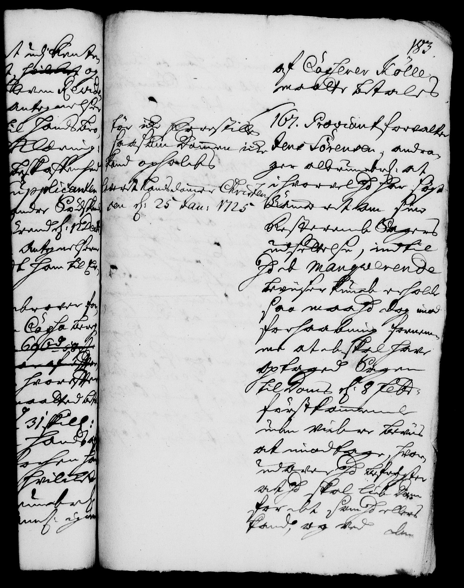 Rentekammeret, Kammerkanselliet, AV/RA-EA-3111/G/Gh/Gha/L0007: Norsk ekstraktmemorialprotokoll (merket RK 53.52), 1724-1725, p. 183