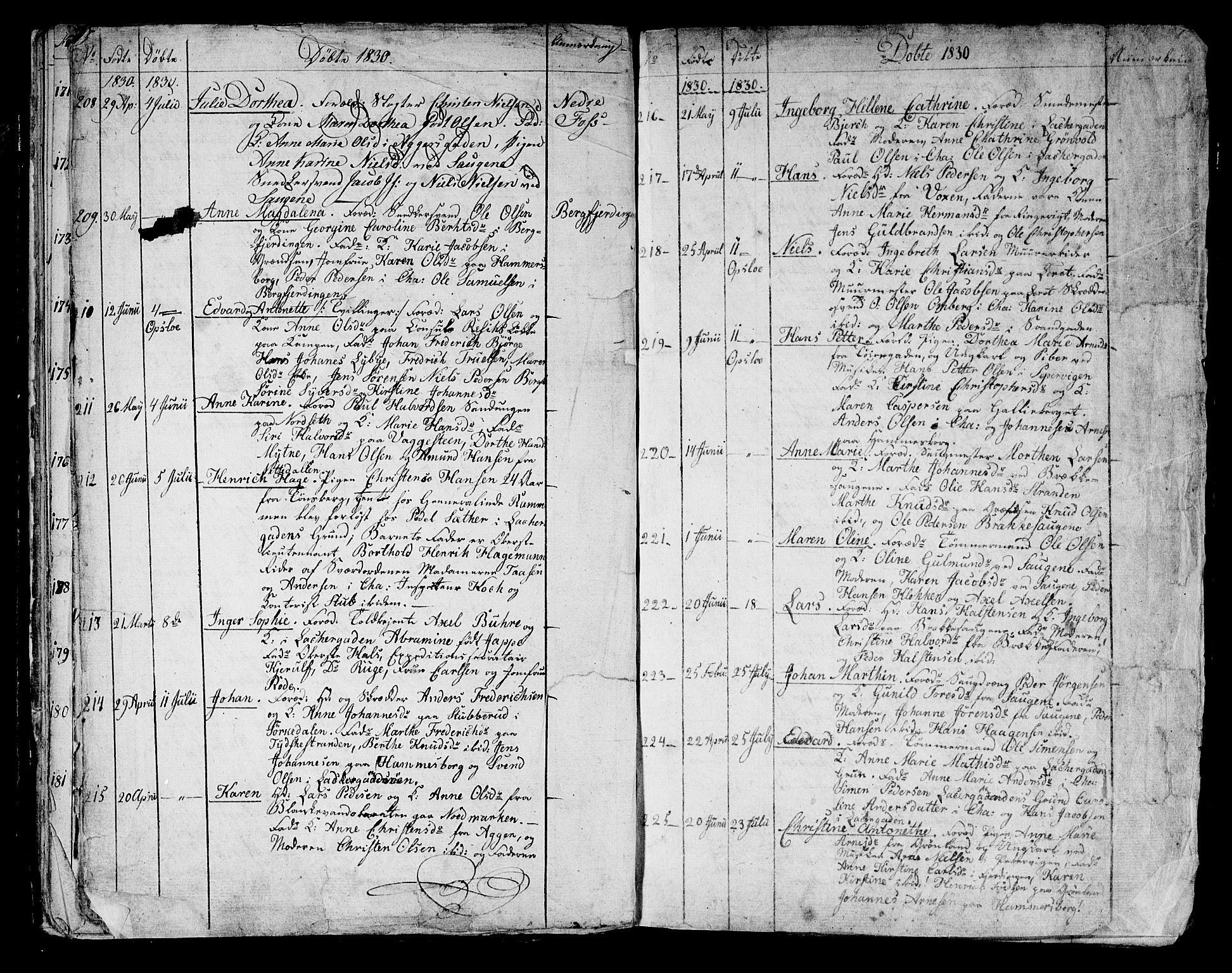 Aker prestekontor kirkebøker, AV/SAO-A-10861/G/L0006: Parish register (copy) no. 6, 1830-1838, p. 13