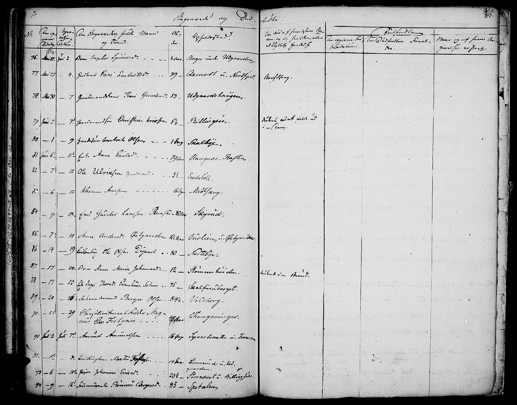 Vinger prestekontor, AV/SAH-PREST-024/H/Ha/Haa/L0007: Parish register (official) no. 7, 1826-1839, p. 363