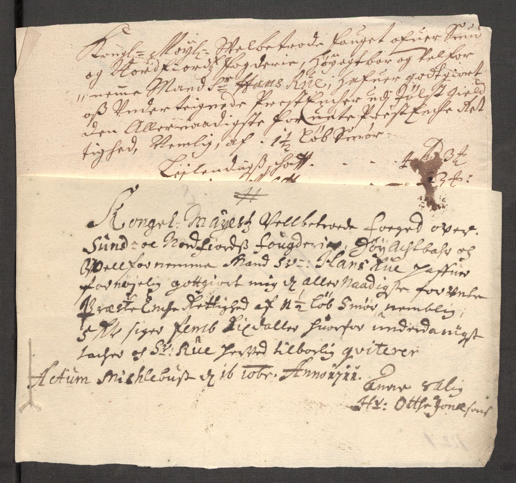 Rentekammeret inntil 1814, Reviderte regnskaper, Fogderegnskap, RA/EA-4092/R53/L3433: Fogderegnskap Sunn- og Nordfjord, 1710-1711, p. 489