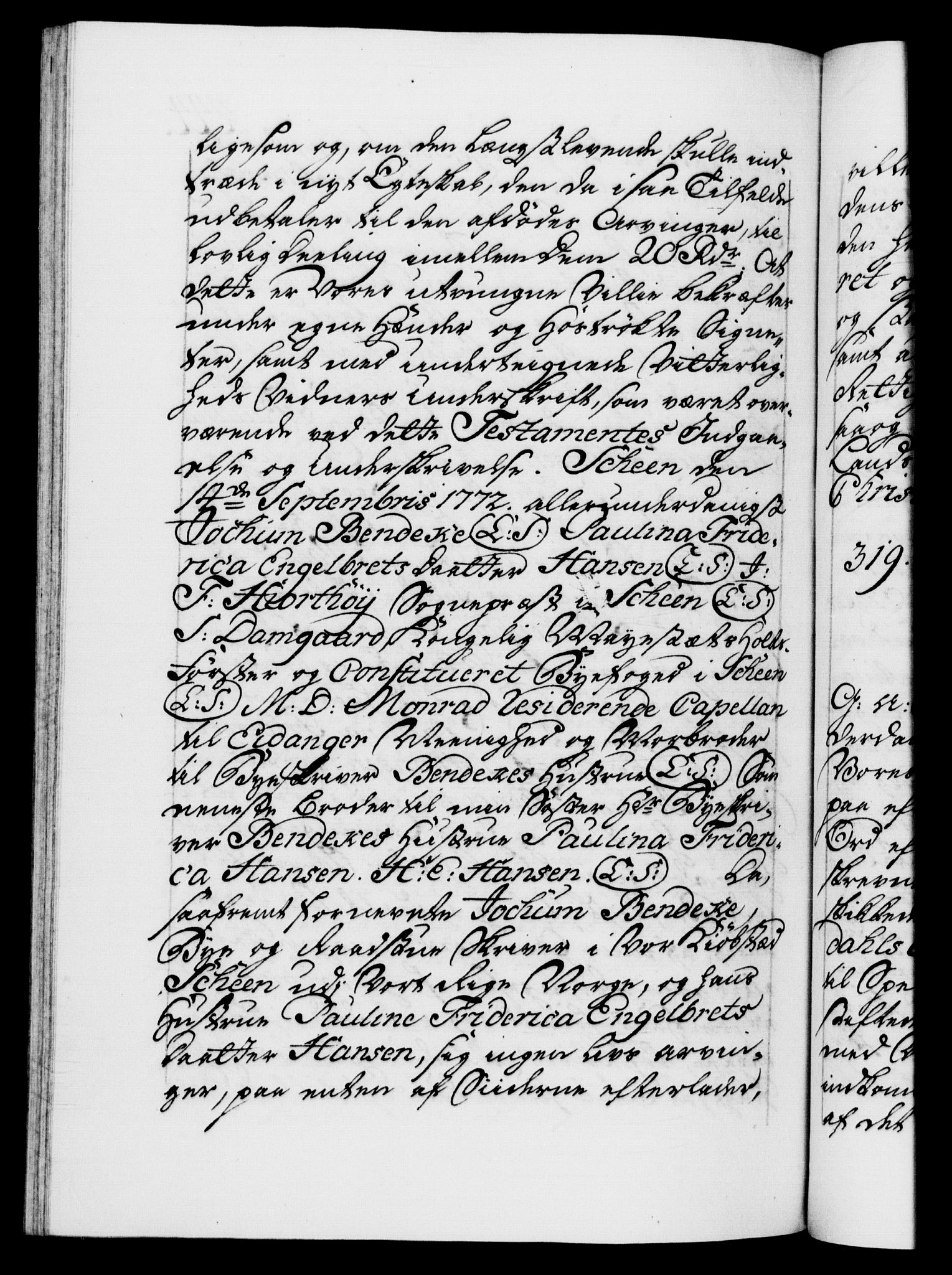 Danske Kanselli 1572-1799, AV/RA-EA-3023/F/Fc/Fca/Fcaa/L0045: Norske registre "Norske eller 3. dept.s åpne brev, 1771-1773, p. 444b