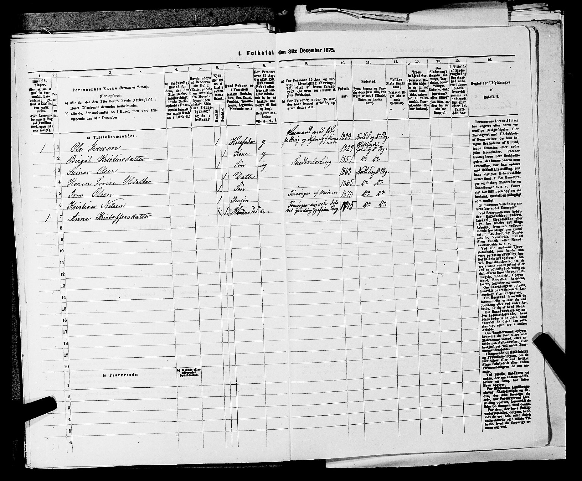 SAKO, 1875 census for 0613L Norderhov/Norderhov, Haug og Lunder, 1875, p. 624