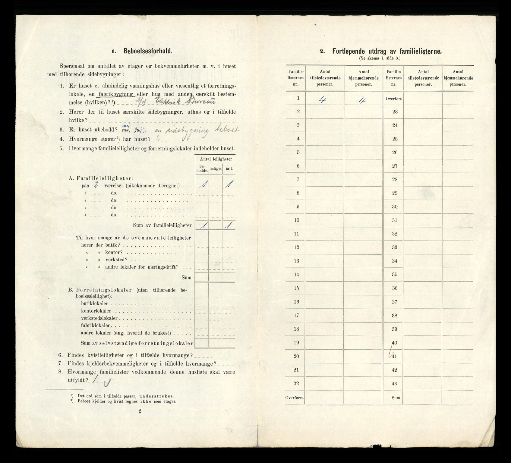 RA, 1910 census for Kristiania, 1910, p. 63918