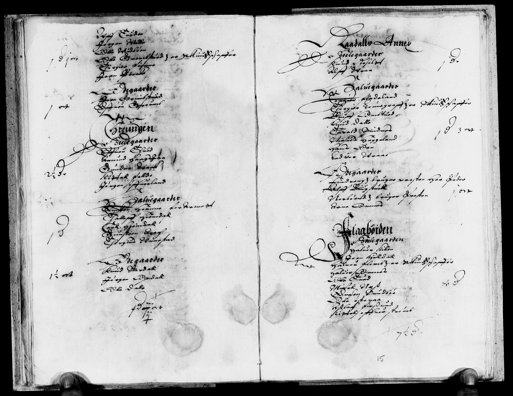 Rentekammeret inntil 1814, Reviderte regnskaper, Lensregnskaper, AV/RA-EA-5023/R/Rb/Rbp/L0028: Bratsberg len, 1642-1644