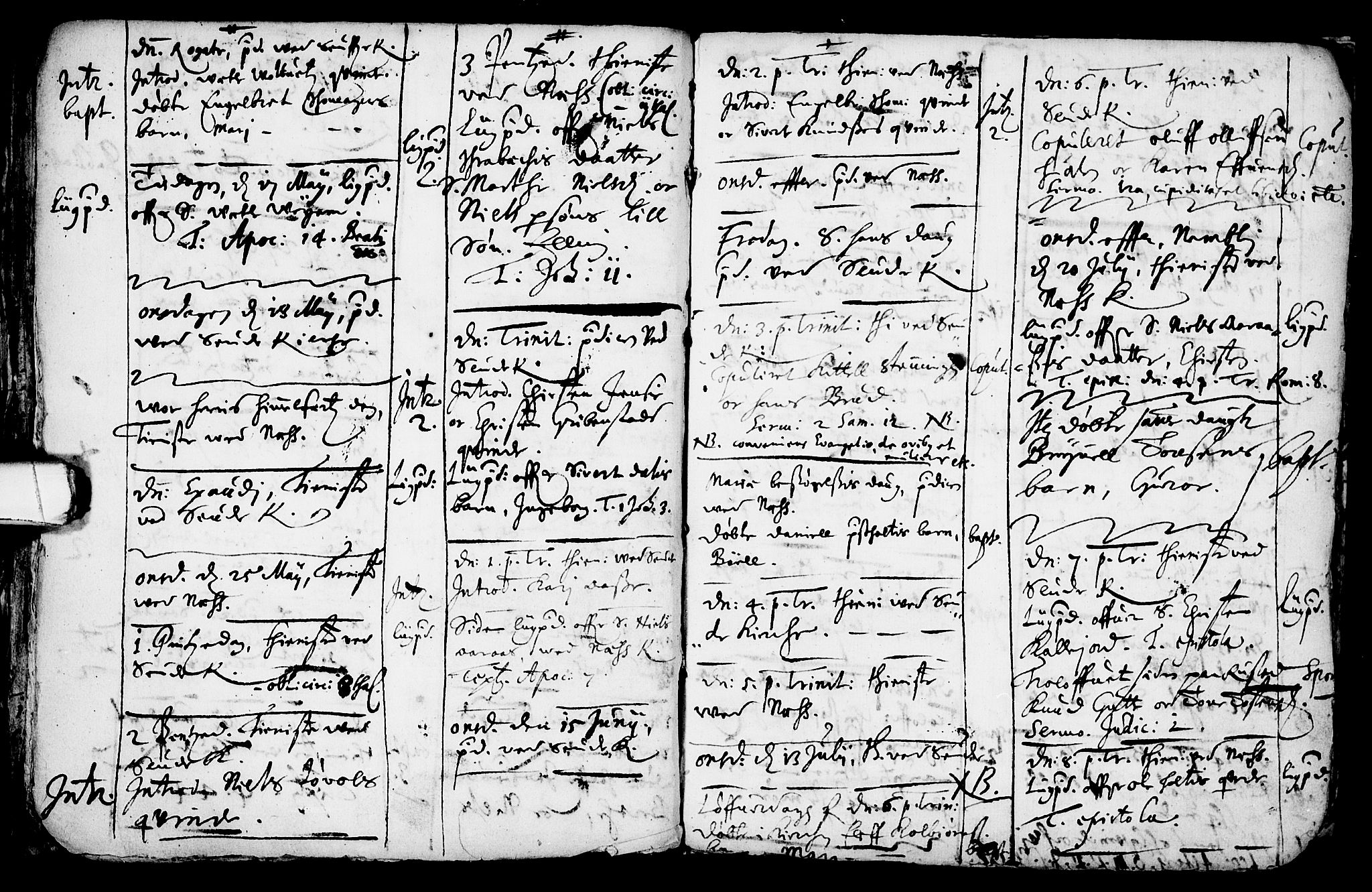 Sauherad kirkebøker, SAKO/A-298/F/Fa/L0001: Parish register (official) no. I 1, 1649-1681