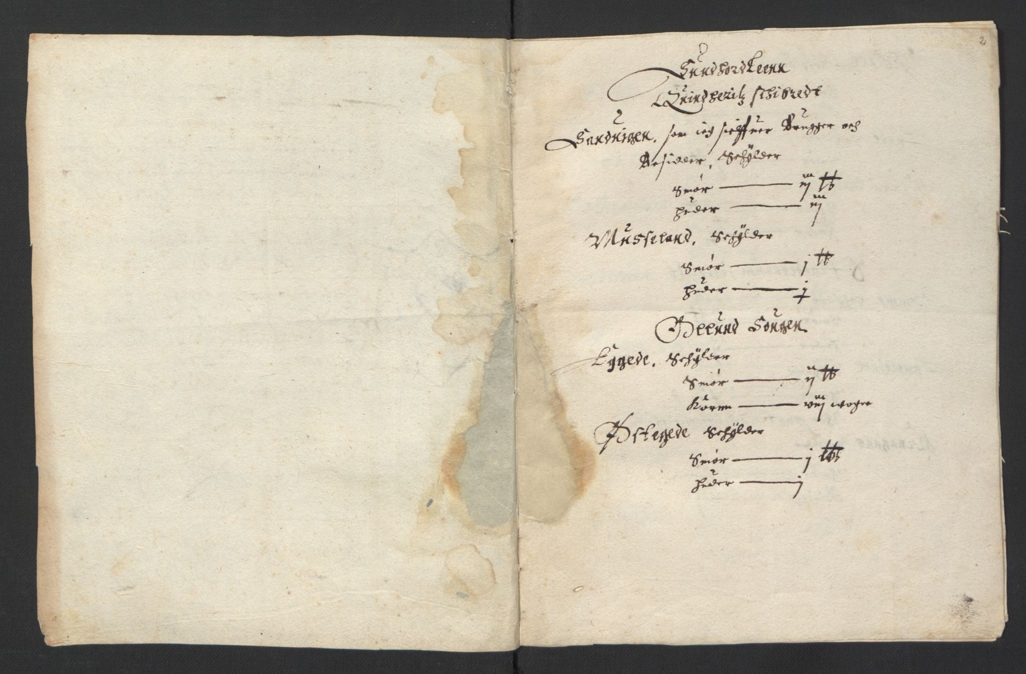 Stattholderembetet 1572-1771, AV/RA-EA-2870/Ek/L0007/0001: Jordebøker til utlikning av rosstjeneste 1624-1626: / Adelsjordebøker, 1624-1625, p. 233