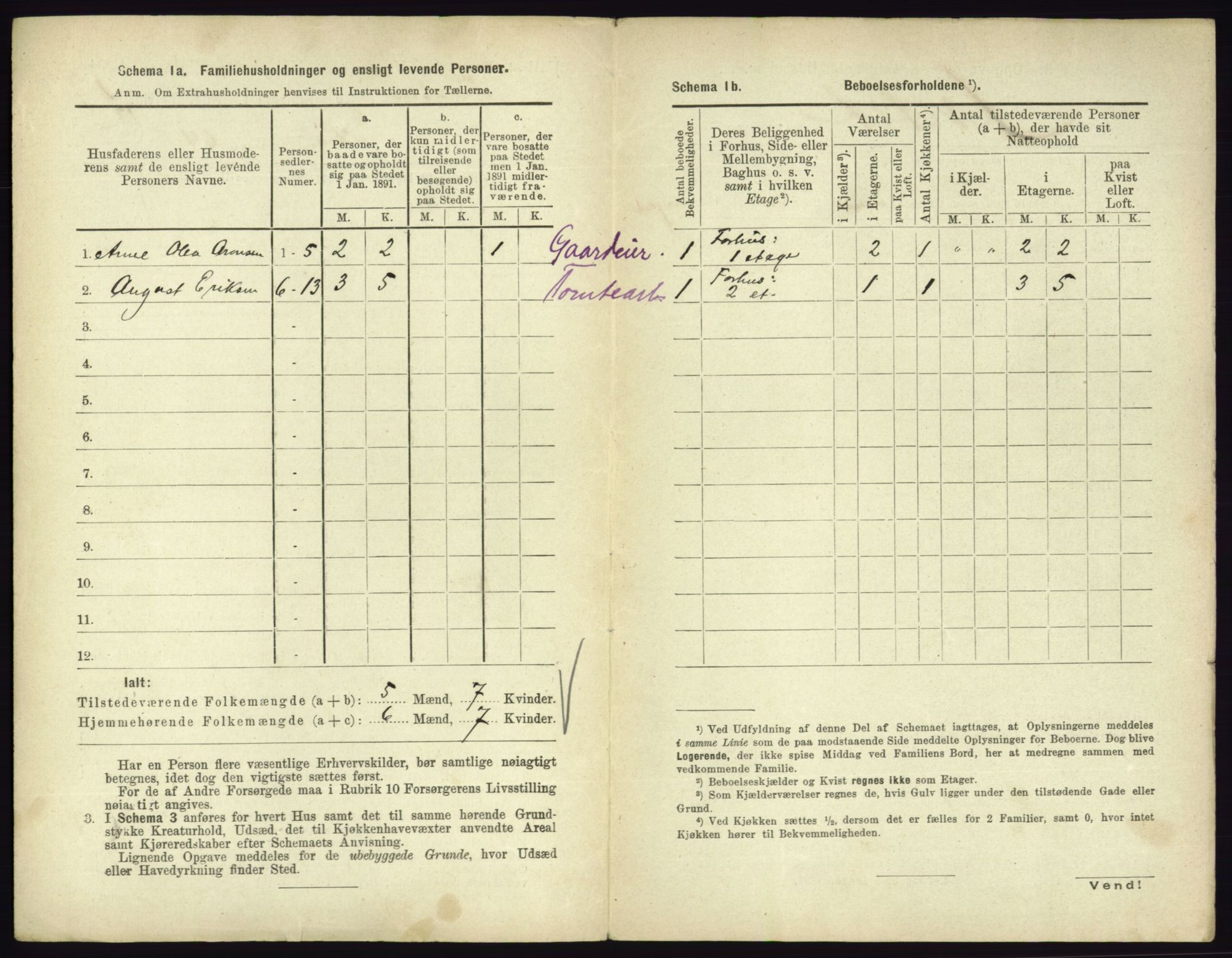 RA, 1891 census for 0705 Tønsberg, 1891, p. 245