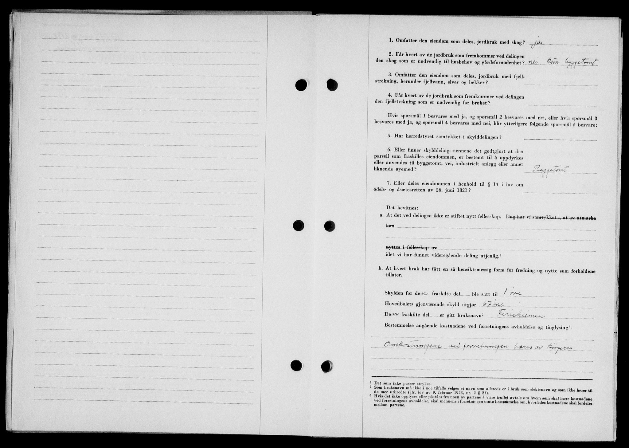 Lofoten sorenskriveri, SAT/A-0017/1/2/2C/L0024a: Mortgage book no. 24a, 1950-1950, Diary no: : 2132/1950