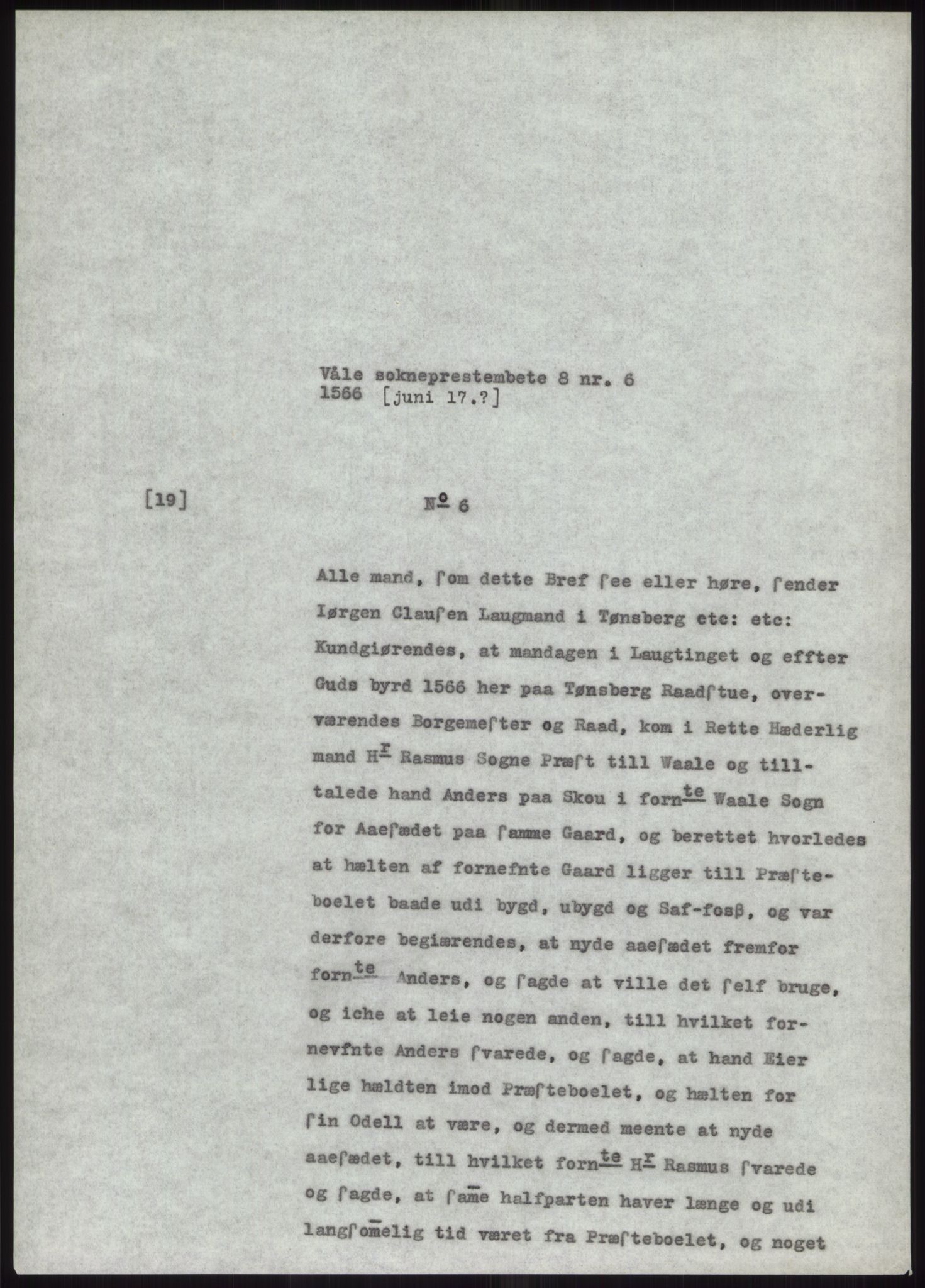 Samlinger til kildeutgivelse, Diplomavskriftsamlingen, RA/EA-4053/H/Ha, p. 1143
