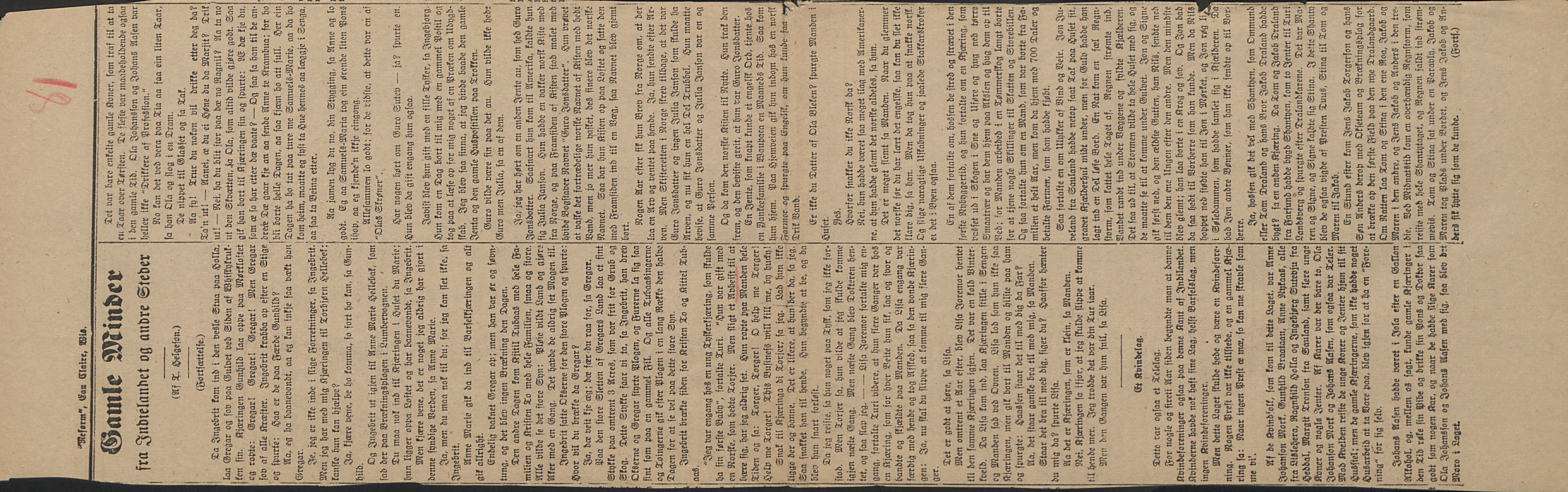 Rikard Berge, TEMU/TGM-A-1003/F/L0016/0023: 529-550 / 550 Slekt- og personalhistorie, om drikkehorn og eventuelt andre gjenstander, 1916-1926, p. 81