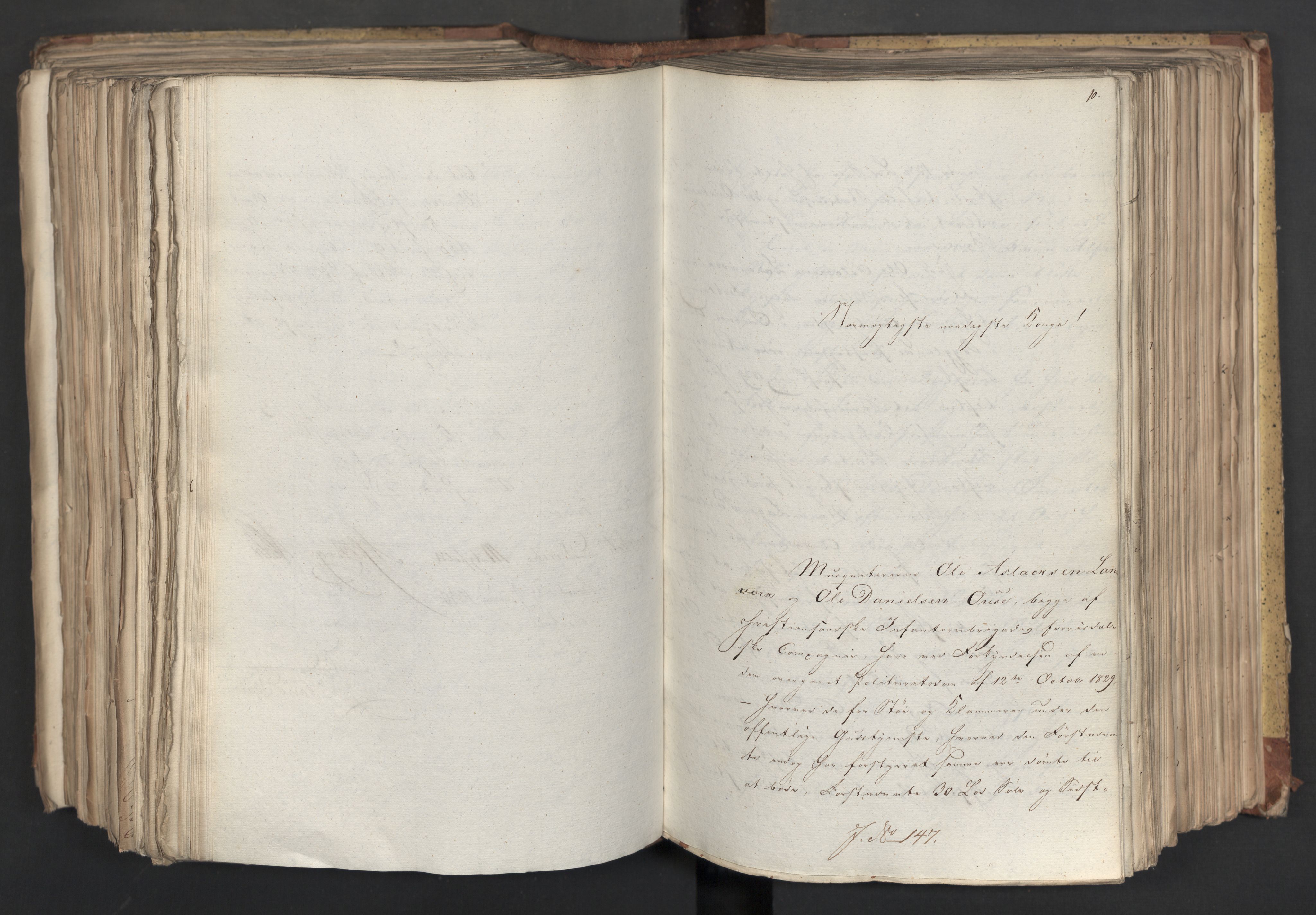 Statsrådsavdelingen i Stockholm, AV/RA-S-1003/D/Da/L0065: Regjeringsinnstillinger nr. 1-239, 1830, p. 541