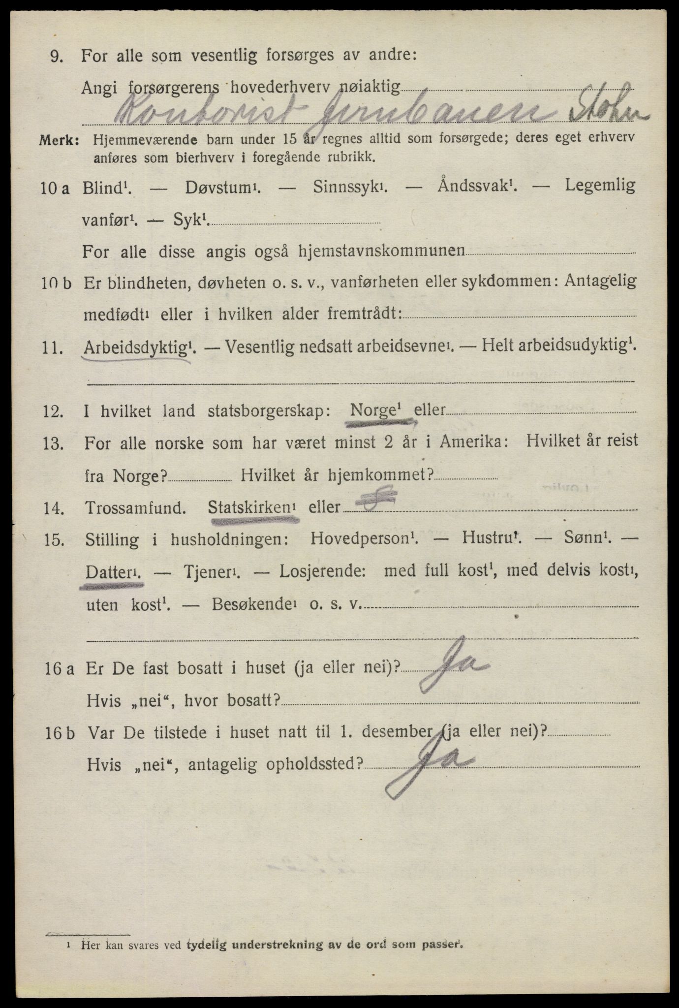 SAO, 1920 census for Mysen, 1920, p. 2676