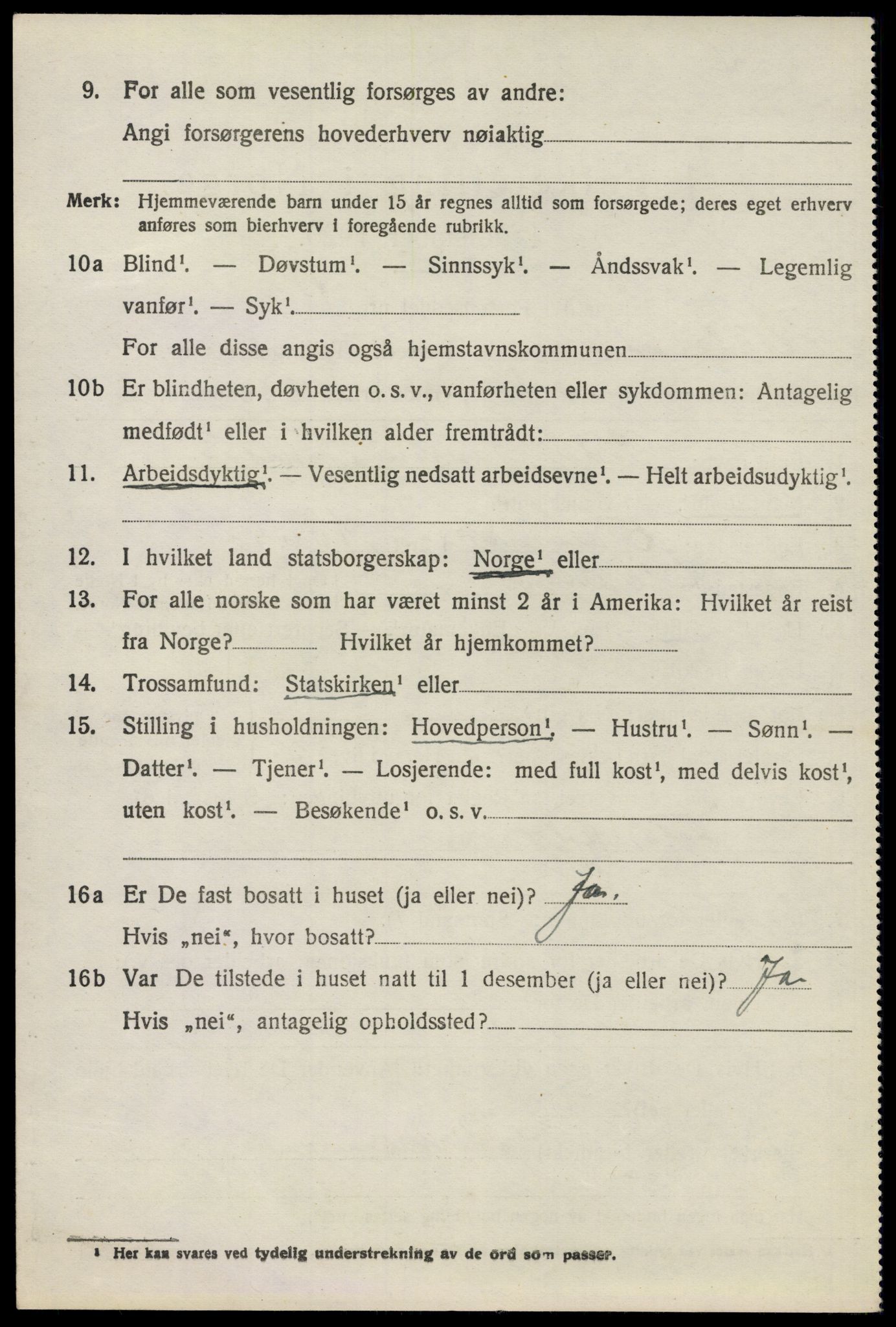 SAO, 1920 census for Kråkstad, 1920, p. 11220