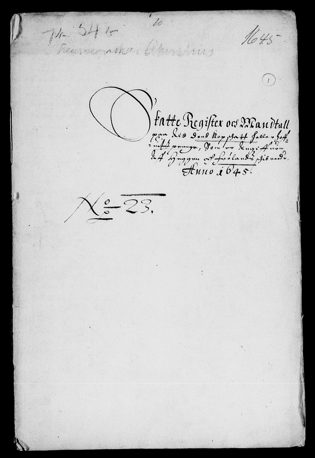 Rentekammeret inntil 1814, Reviderte regnskaper, Lensregnskaper, AV/RA-EA-5023/R/Rb/Rba/L0186: Akershus len, 1645-1646