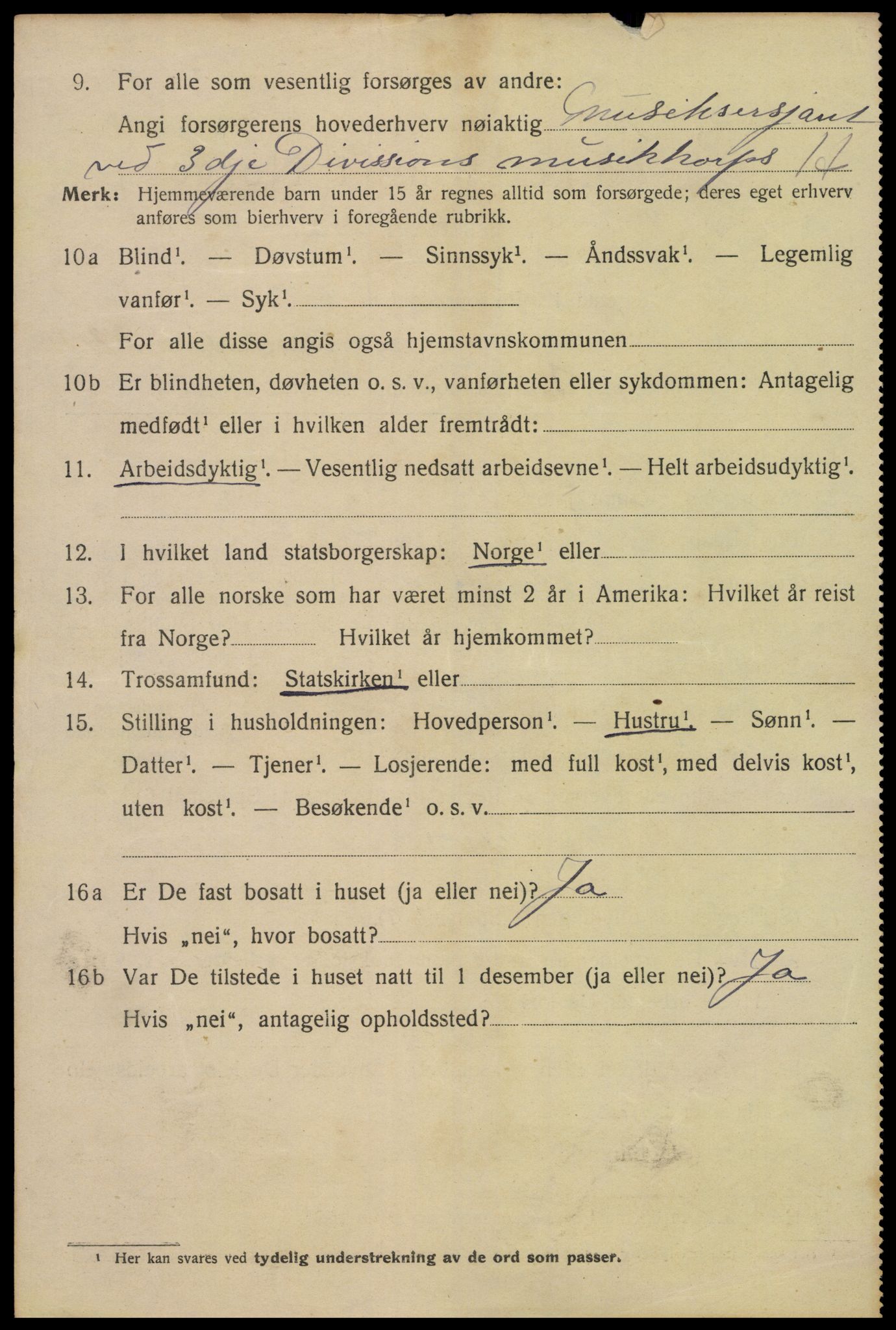 SAK, 1920 census for Kristiansand, 1920, p. 38404