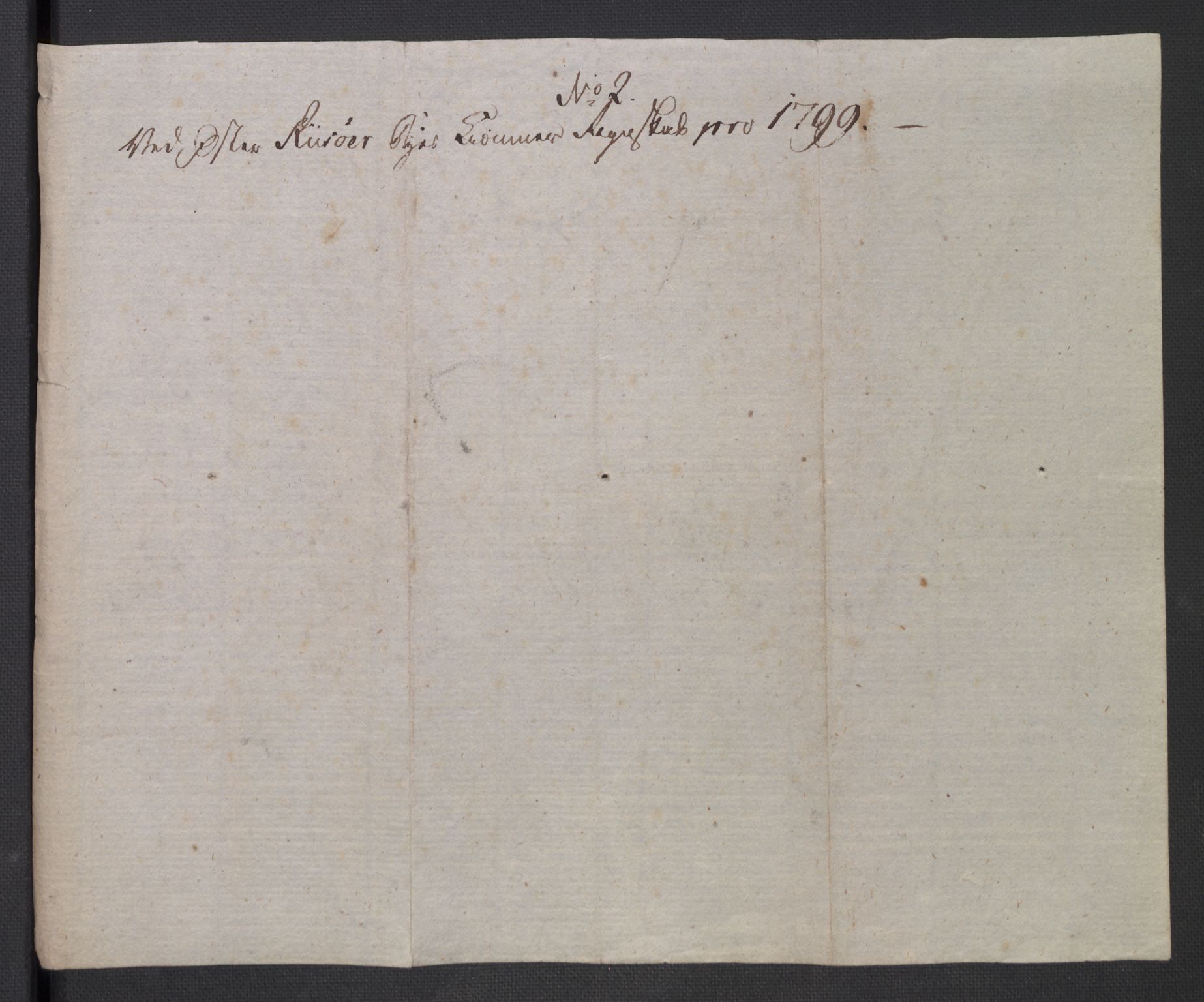 Danske Kanselli 1800-1814, AV/RA-EA-3024/K/Kk/Kka/Kkac/L0235: Kjøpstadregnskap Øster Risør, 1796-1800, p. 731