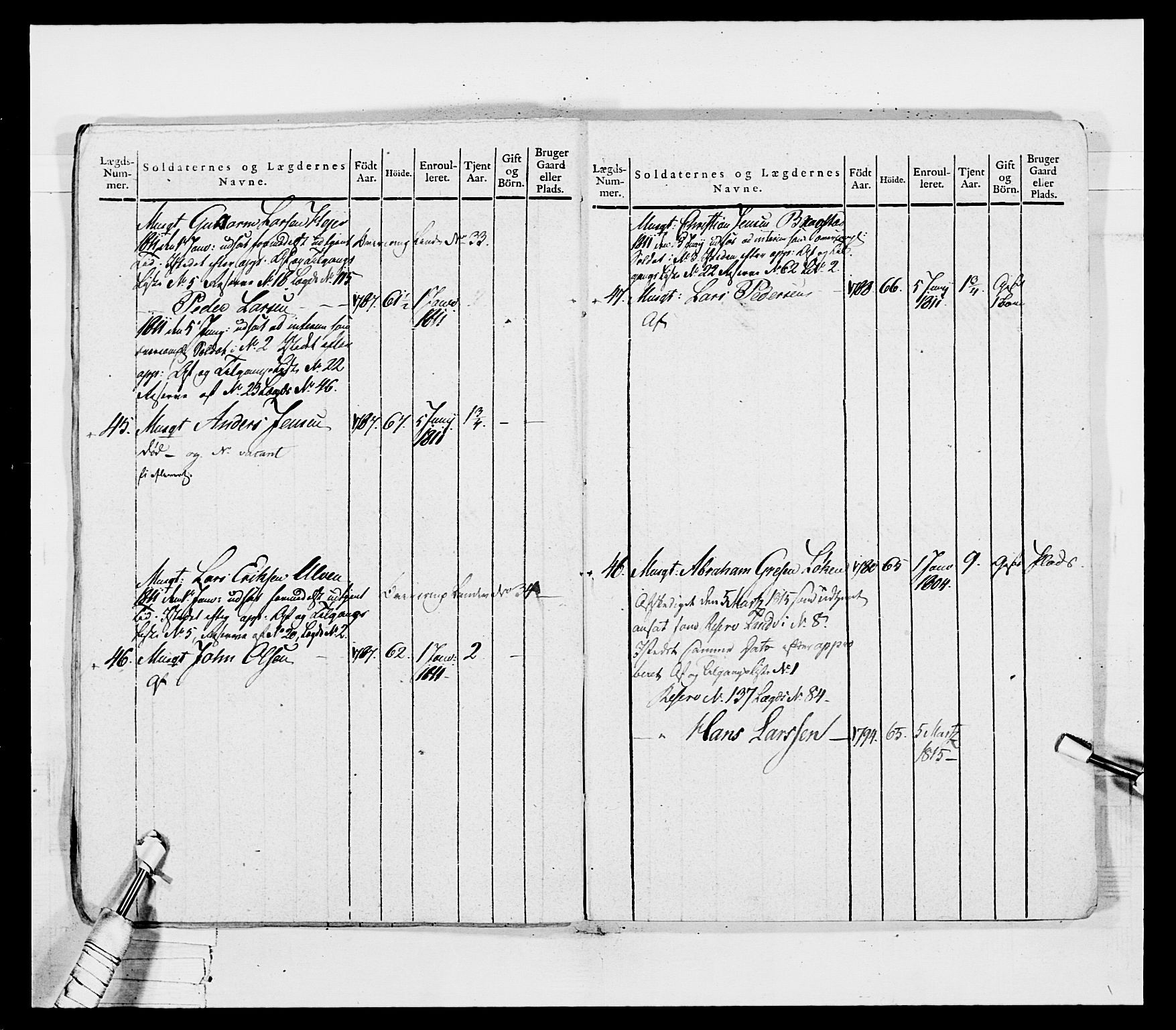 Generalitets- og kommissariatskollegiet, Det kongelige norske kommissariatskollegium, AV/RA-EA-5420/E/Eh/L0036a: Nordafjelske gevorbne infanteriregiment, 1813, p. 527