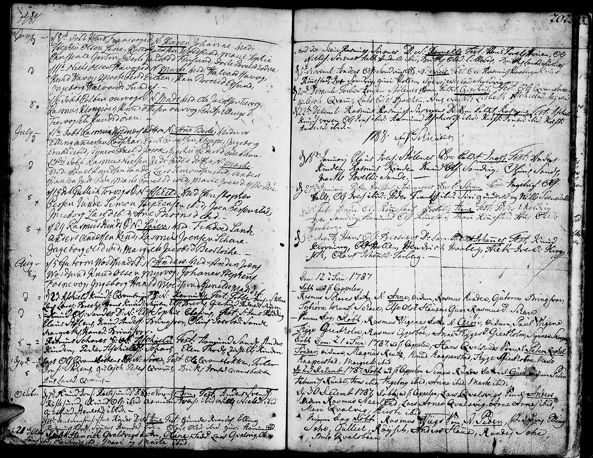 Ministerialprotokoller, klokkerbøker og fødselsregistre - Møre og Romsdal, SAT/A-1454/507/L0067: Parish register (official) no. 507A02, 1767-1788, p. 202