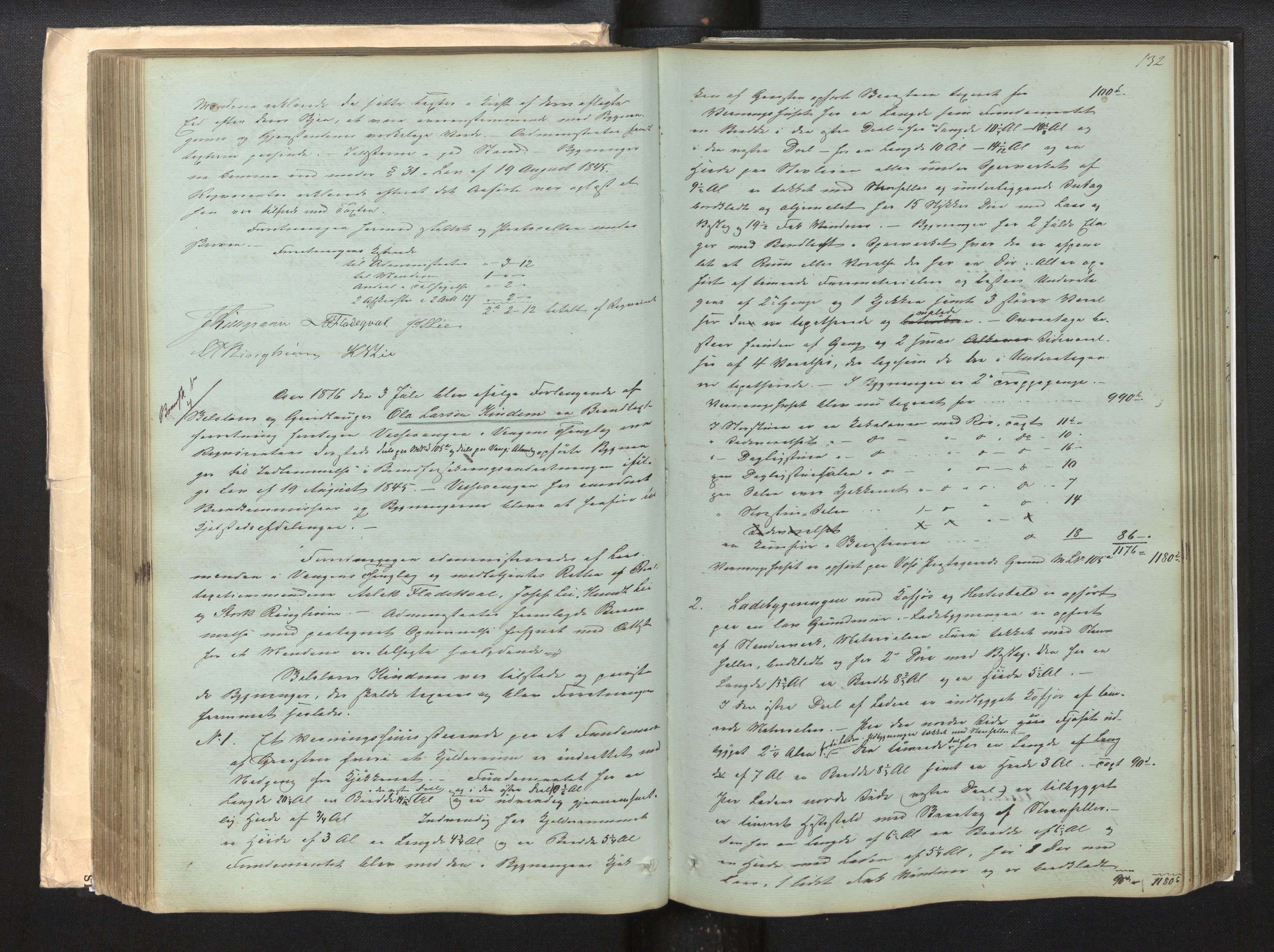 Lensmannen i Voss, AV/SAB-A-35801/0012/L0001: Branntakstprotokoll, 1846-1890, p. 131b-132a
