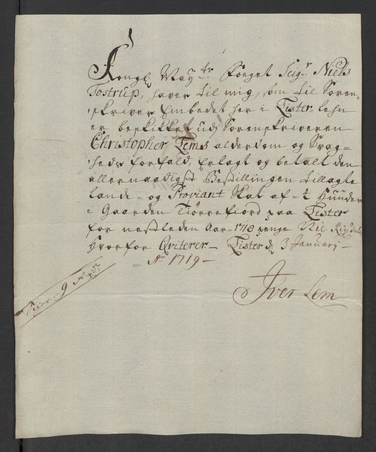 Rentekammeret inntil 1814, Reviderte regnskaper, Fogderegnskap, AV/RA-EA-4092/R43/L2563: Fogderegnskap Lista og Mandal, 1718, p. 347