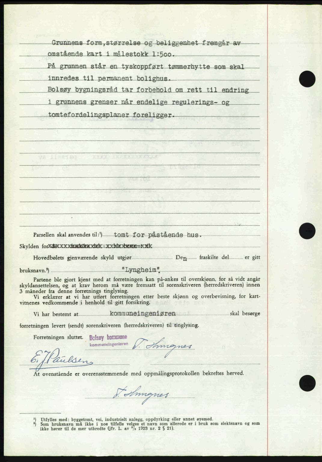 Romsdal sorenskriveri, AV/SAT-A-4149/1/2/2C: Mortgage book no. A26, 1948-1948, Diary no: : 1532/1948