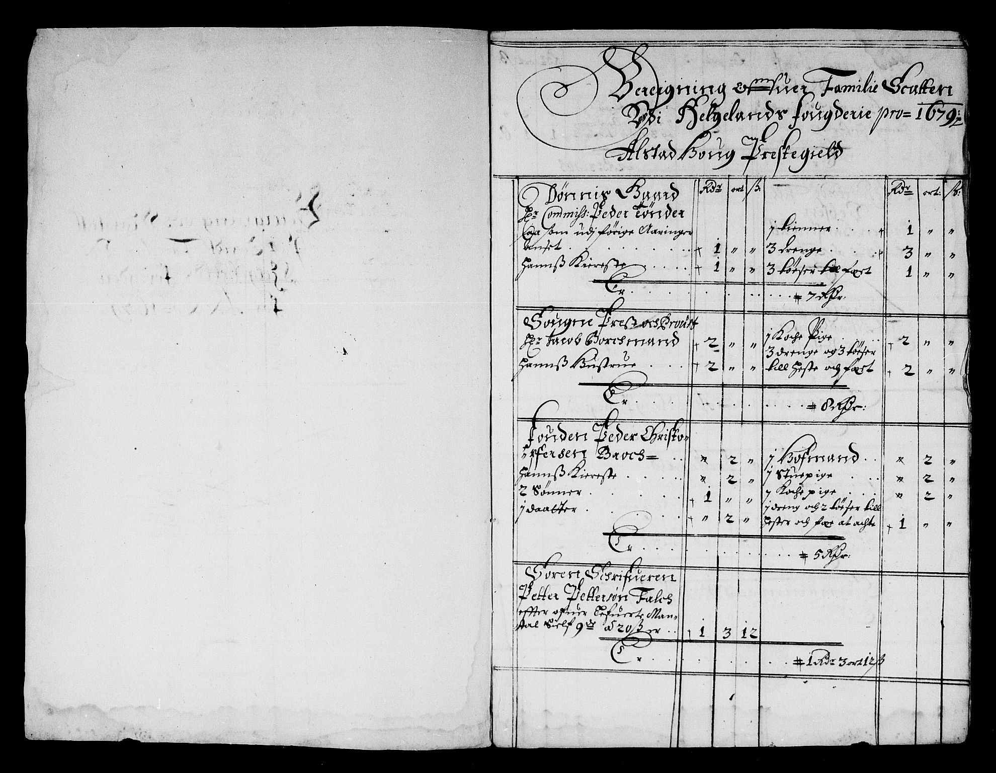 Rentekammeret inntil 1814, Reviderte regnskaper, Stiftamtstueregnskaper, Trondheim stiftamt og Nordland amt, AV/RA-EA-6044/R/Re/L0057: Trondheim stiftamt og Nordland amt, 1677-1679